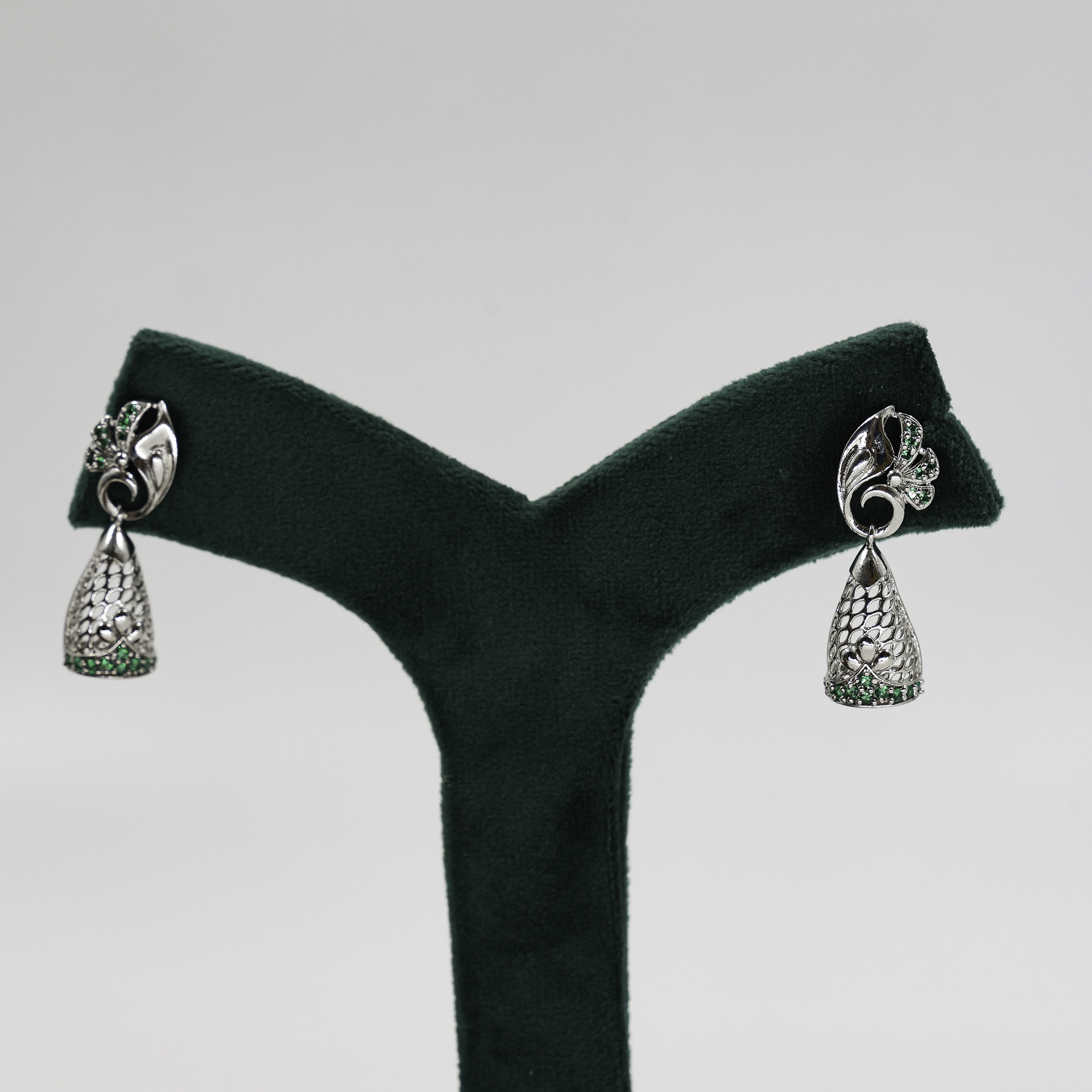Silver Drop Earrings