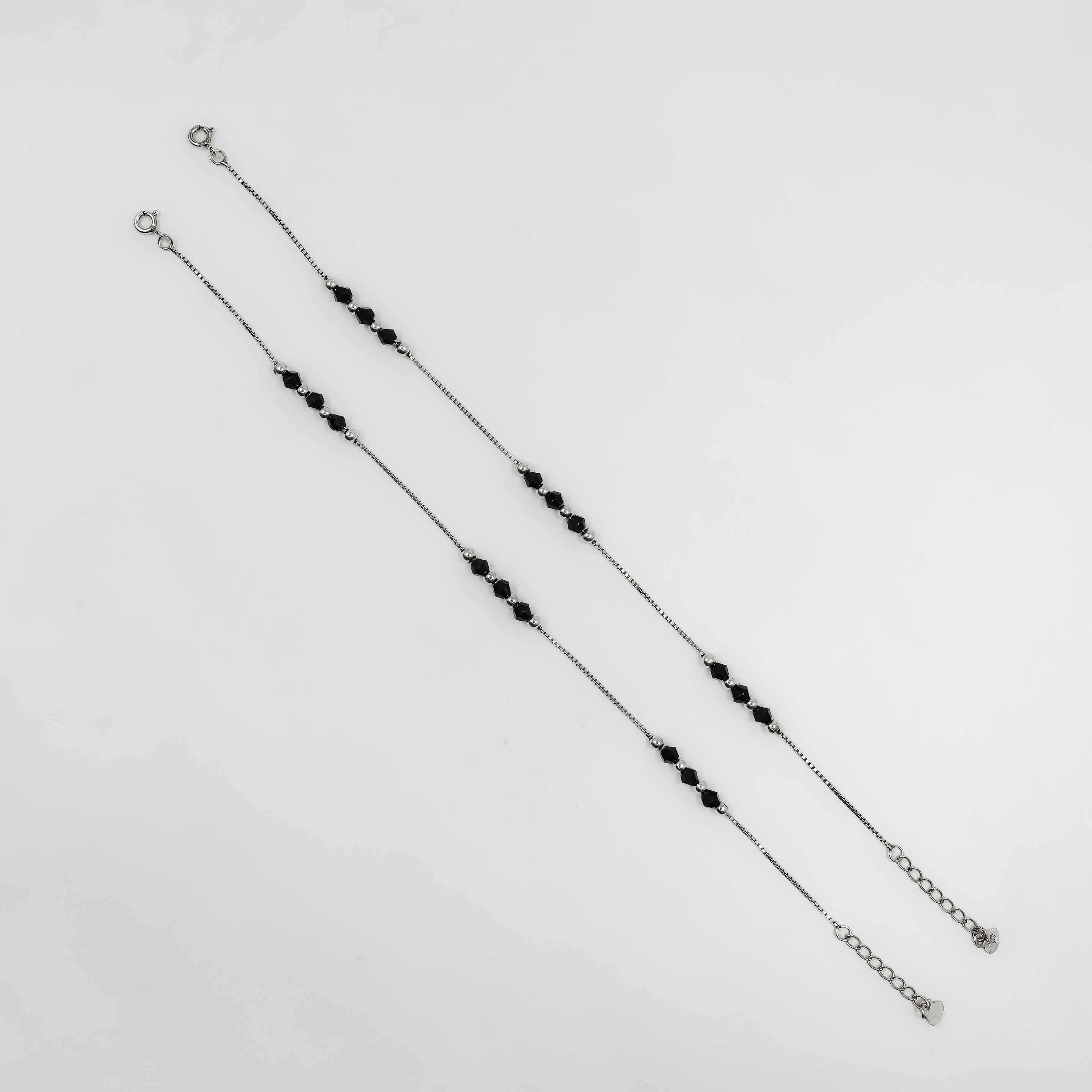 Silver Bead Bracelet