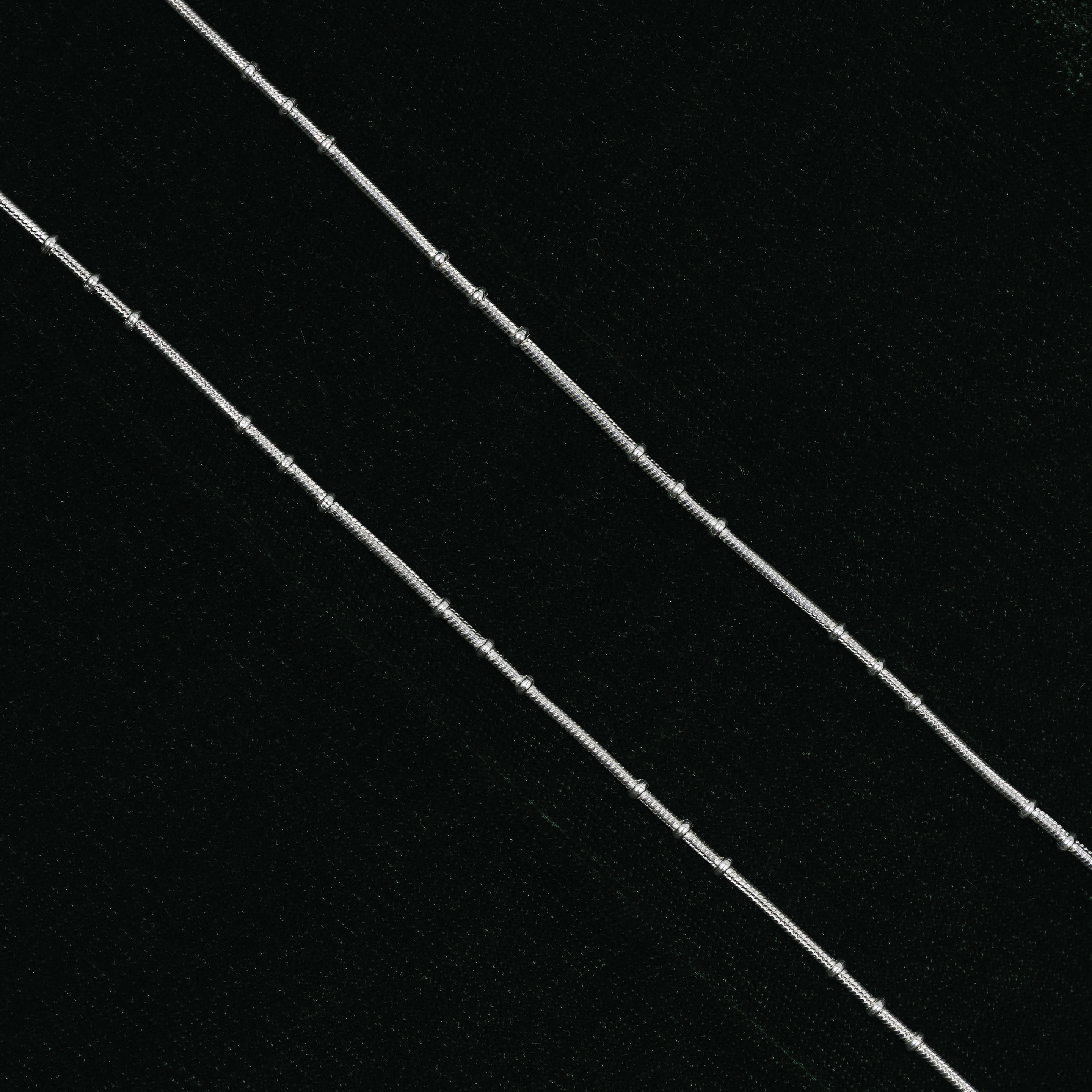 Raag Silver Jewellery - Silver Anklet Pair