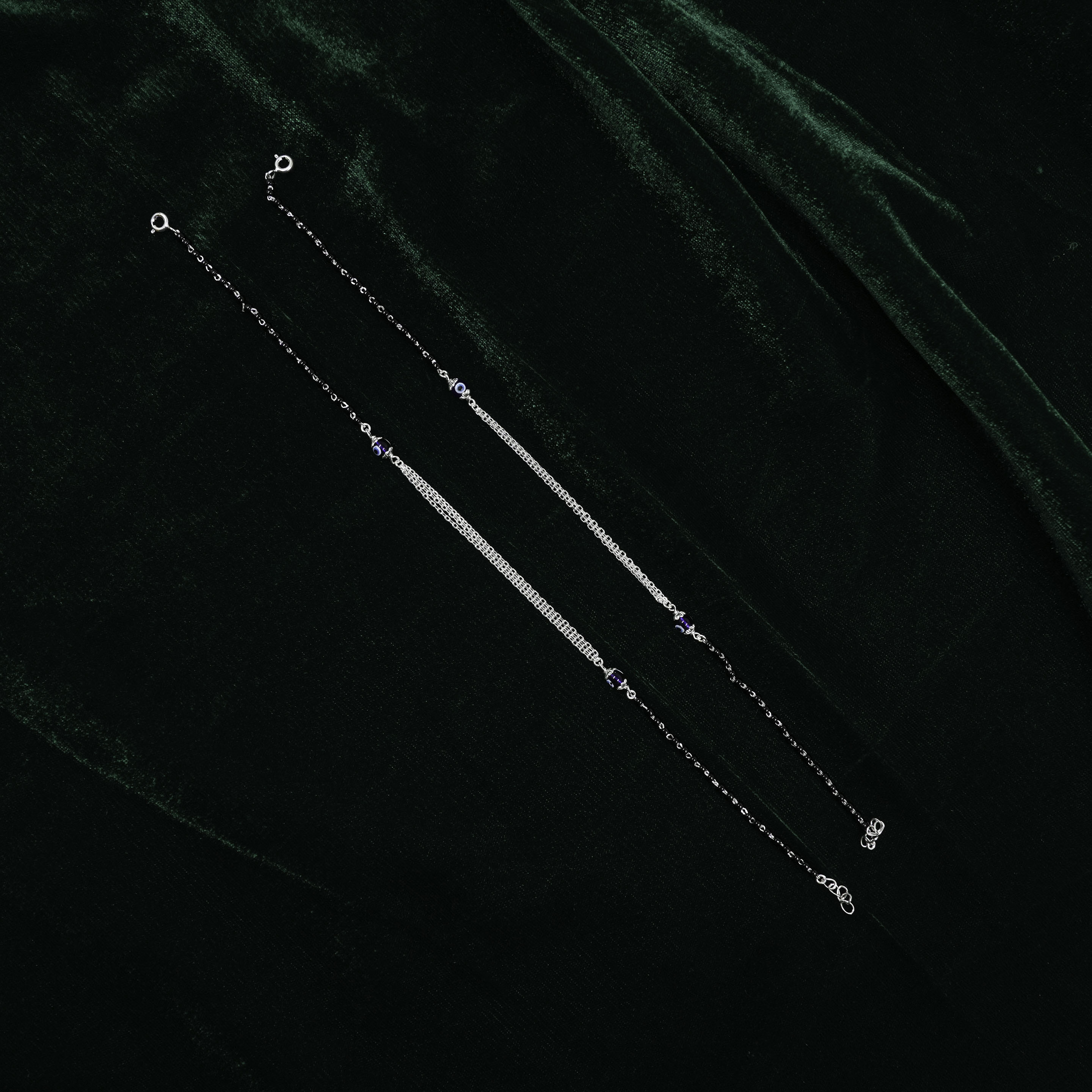 Silver Nazar Bracelet