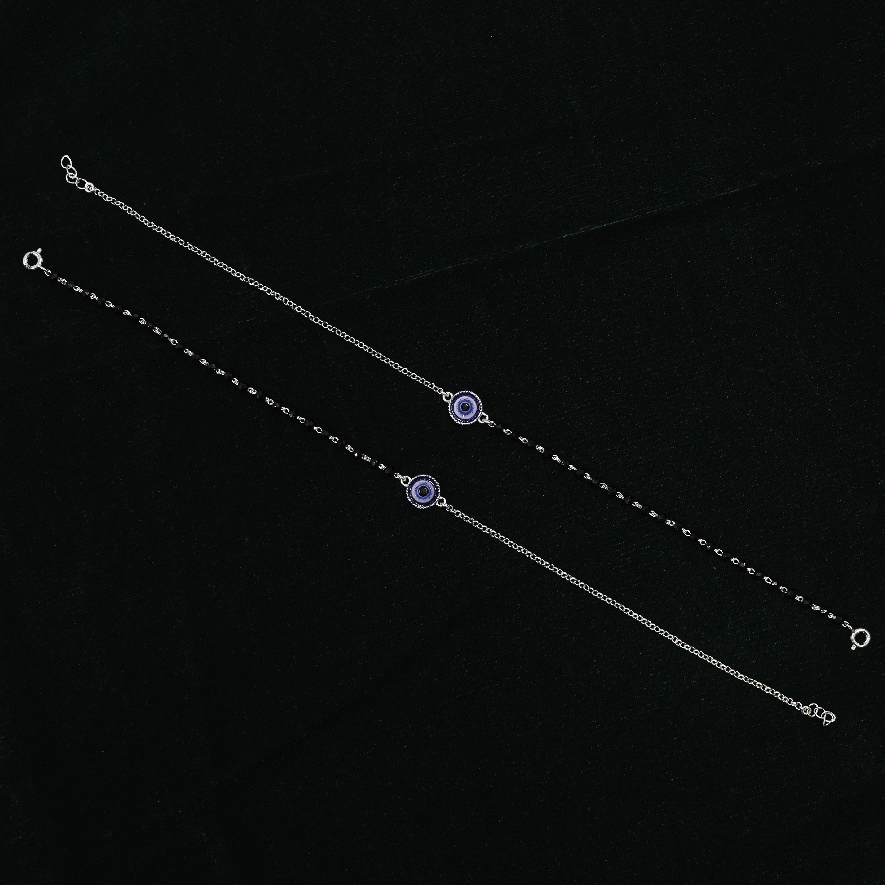 Silver Evil Bracelet