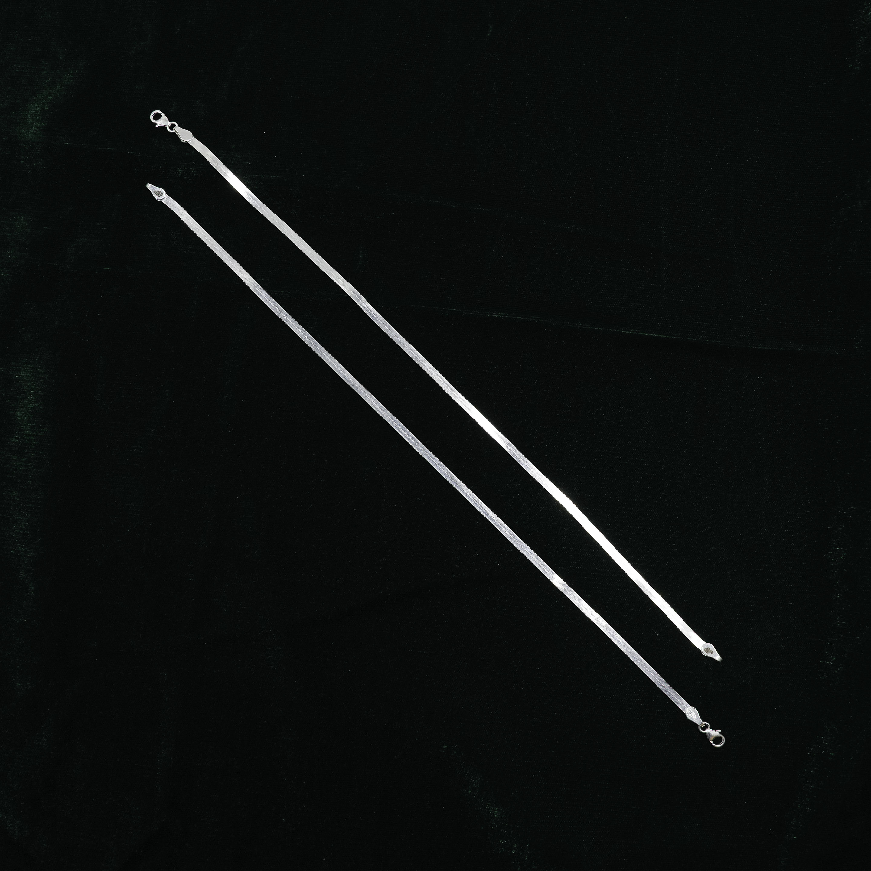 Raag Silver Jewellery - Silver Snake Anklet