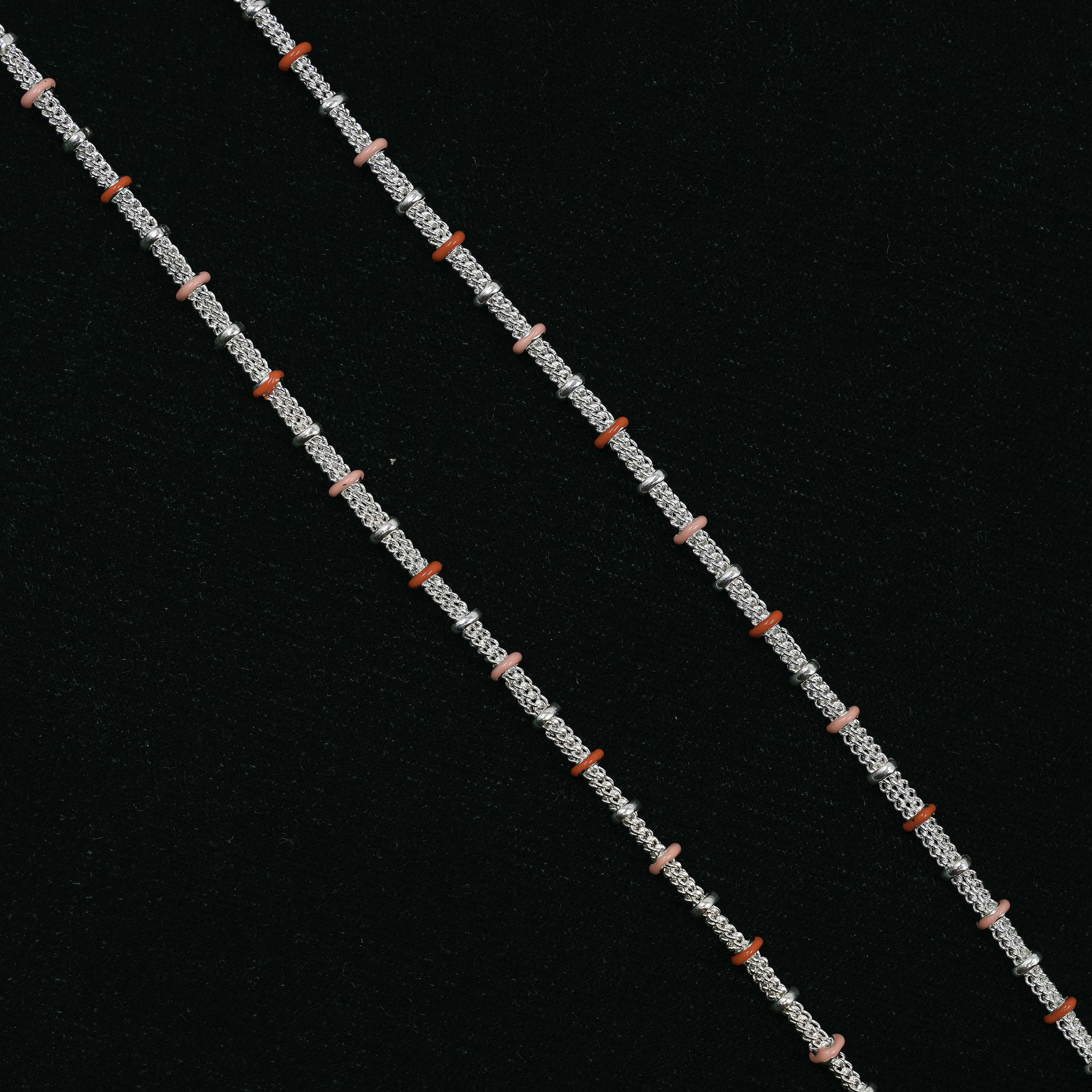 Raag Silver Jewellery - Silver Beaded Anklet