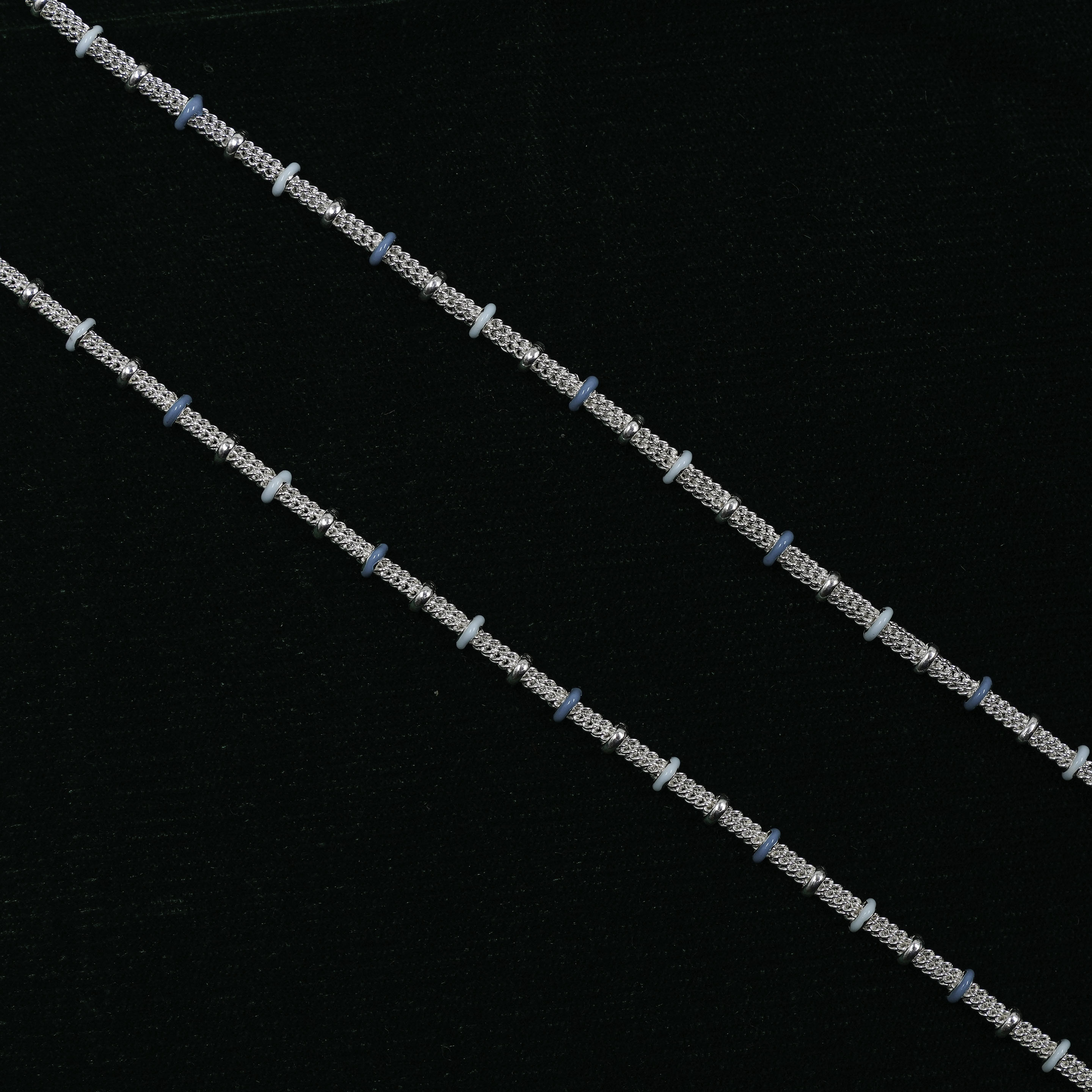 Raag Silver Jewellery - Silver Beaded Anklet