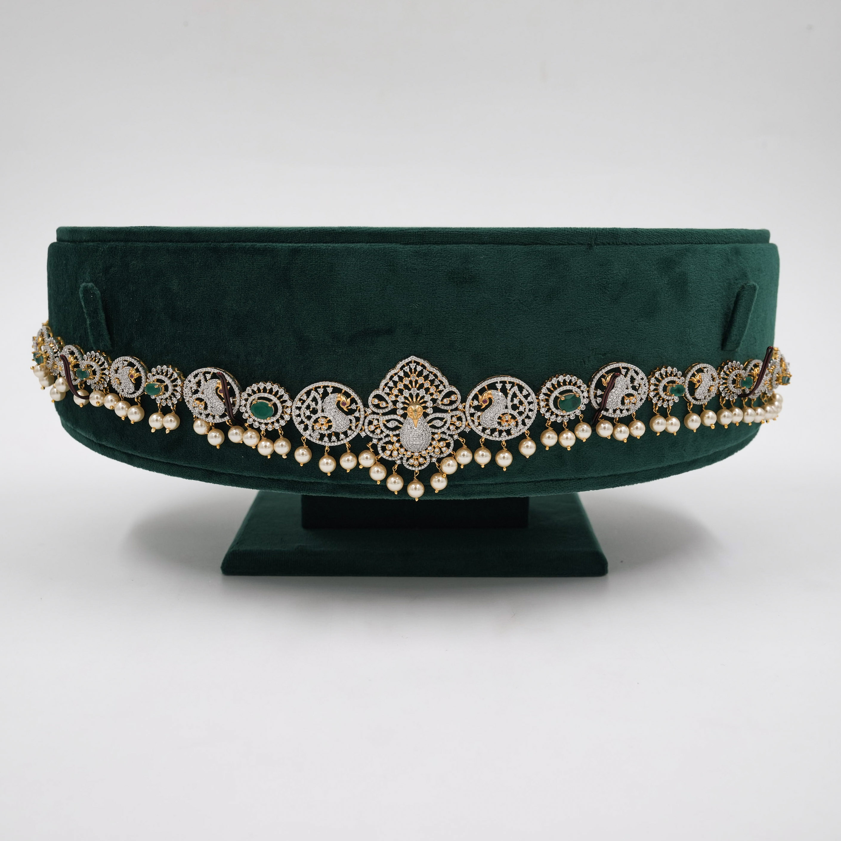 Raag Silver Jewellery - Silver Cz Belt