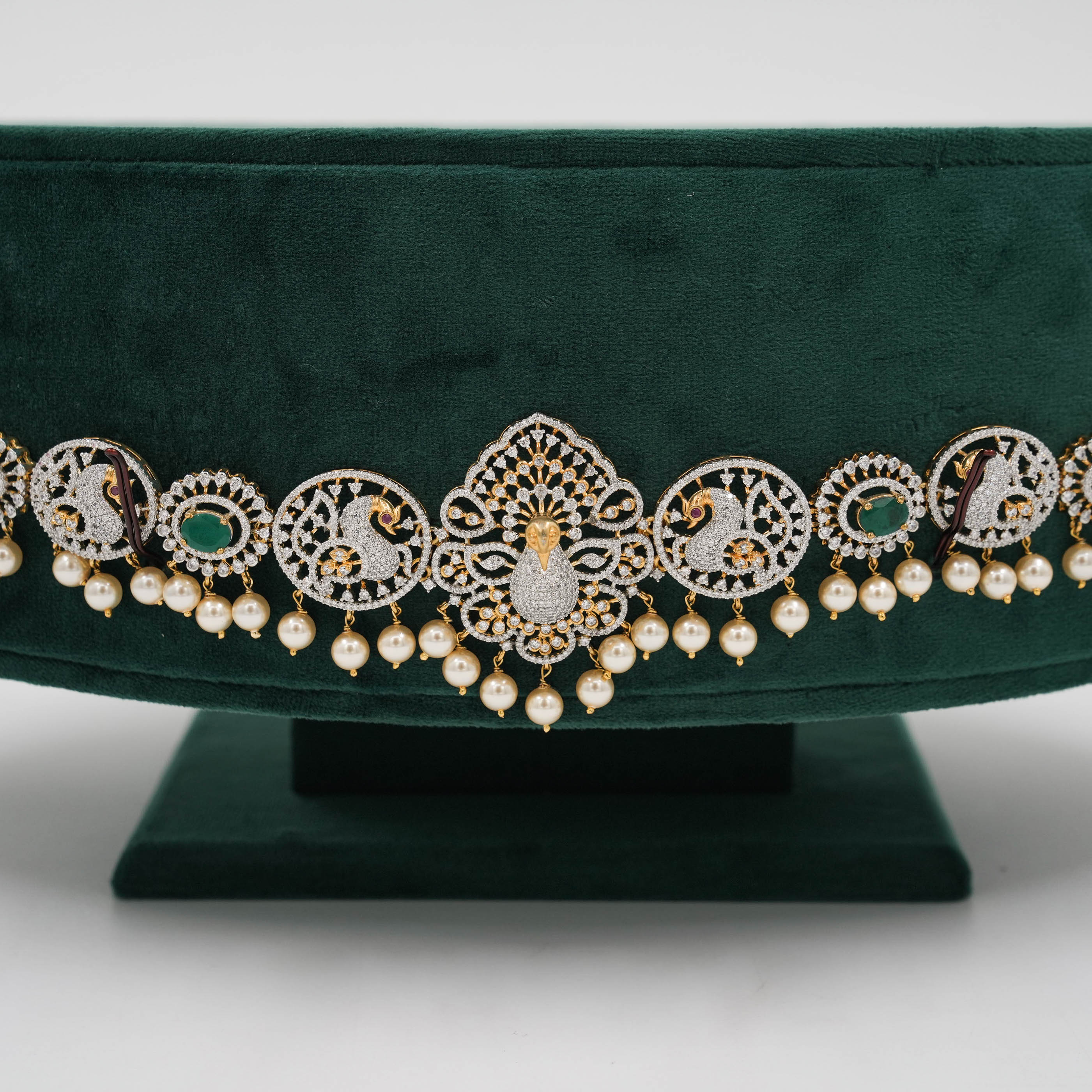 Raag Silver Jewellery - Silver Cz Belt