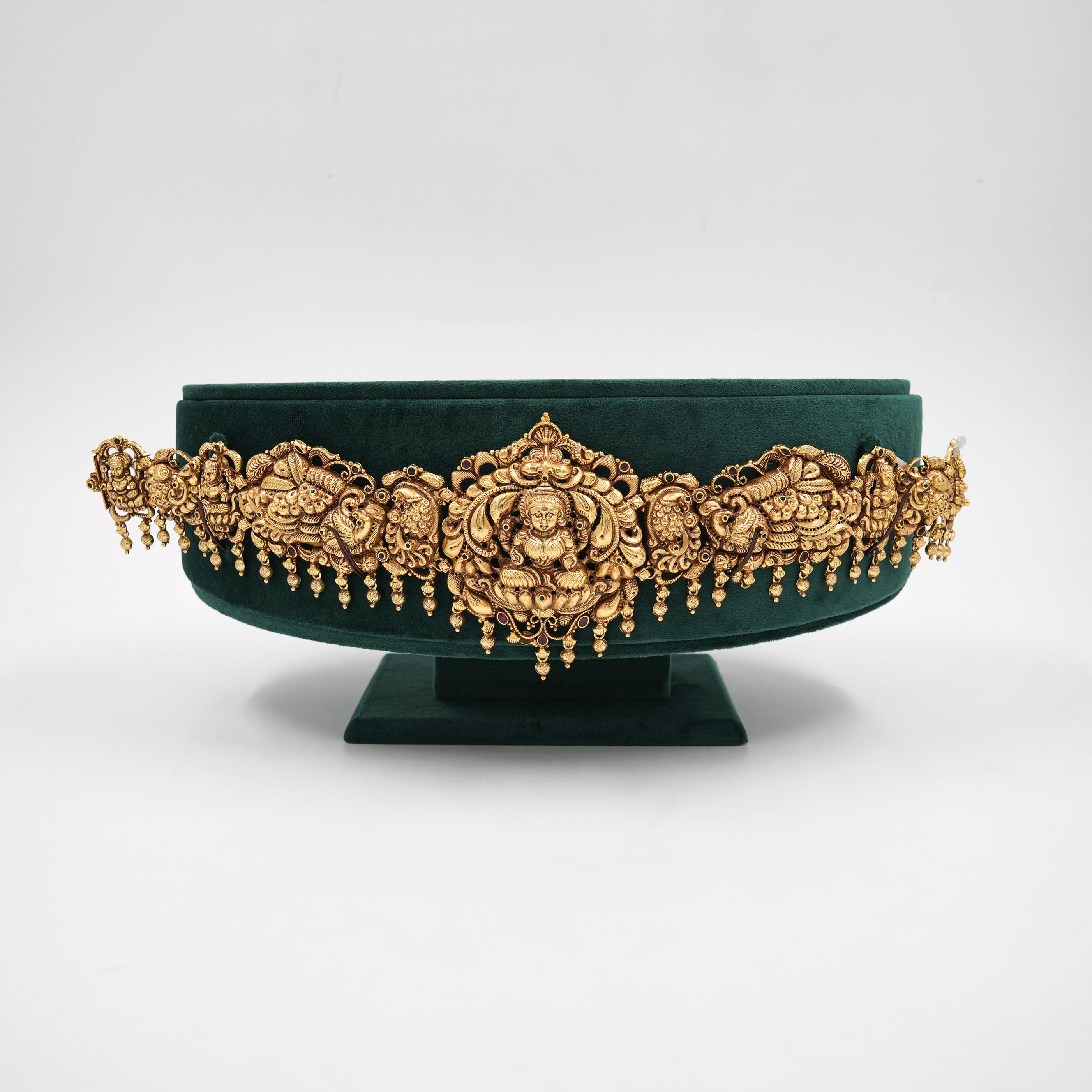 Raag Silver Jewellery - Gold Polished Hip Belt