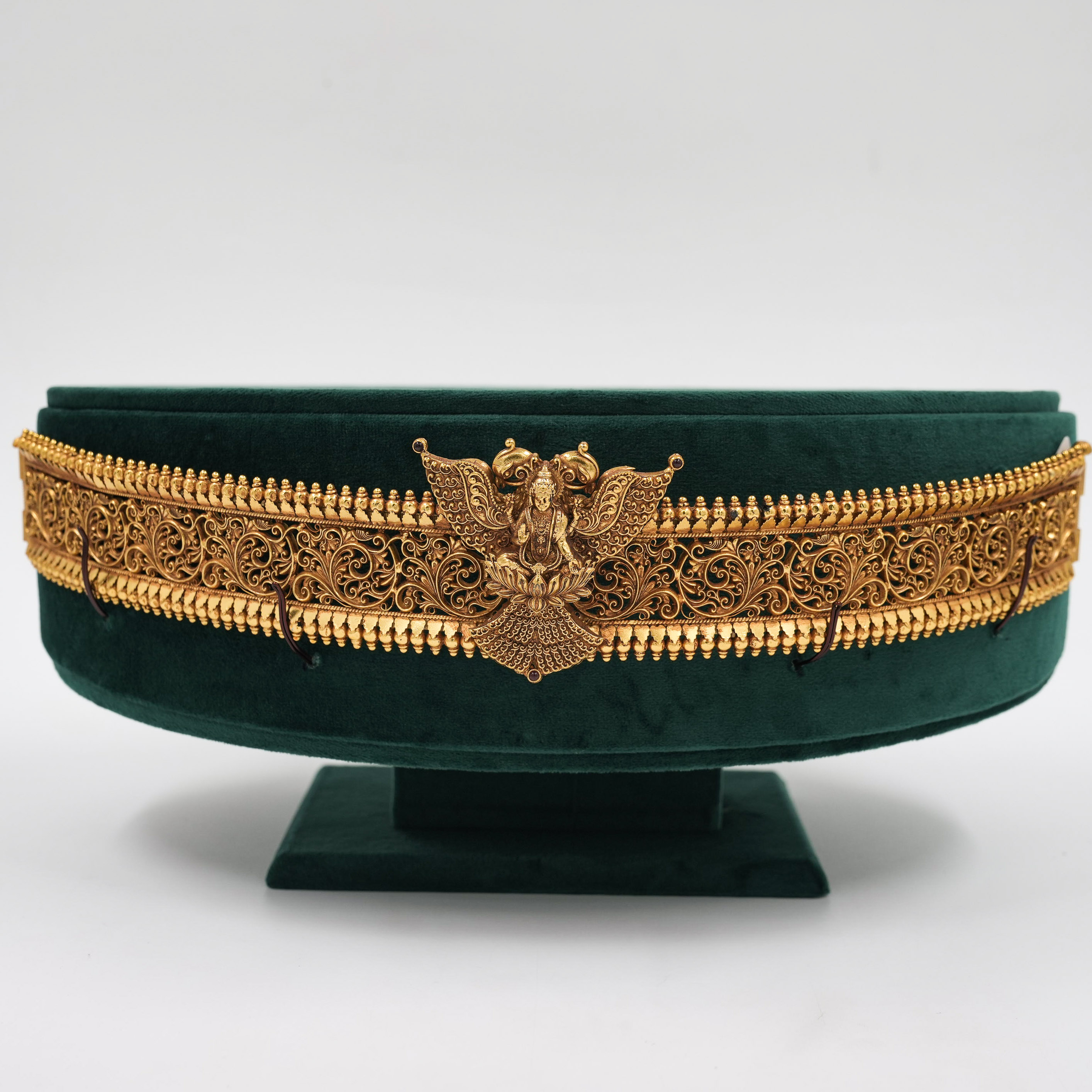 Raag Silver Jewellery - Gold Polished Lakshmi Belt