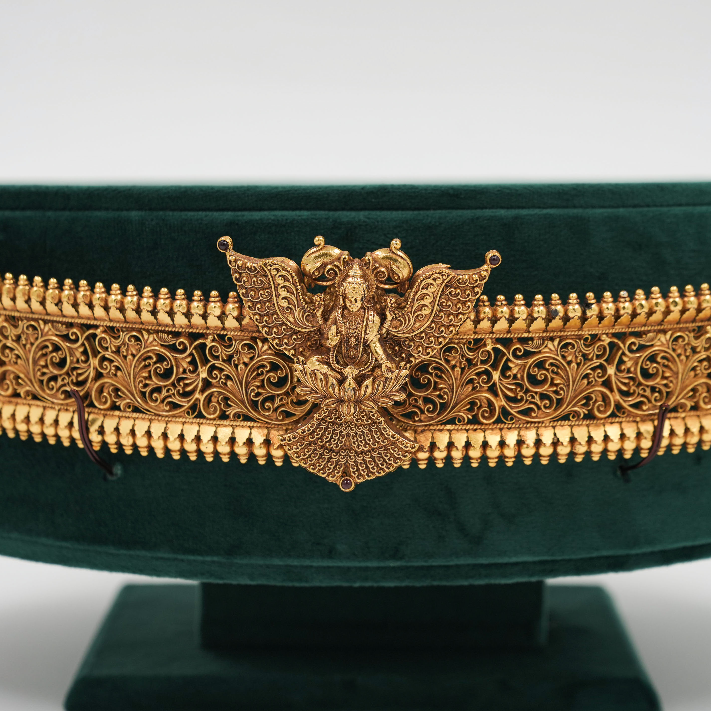 Raag Silver Jewellery - Gold Polished Lakshmi Belt