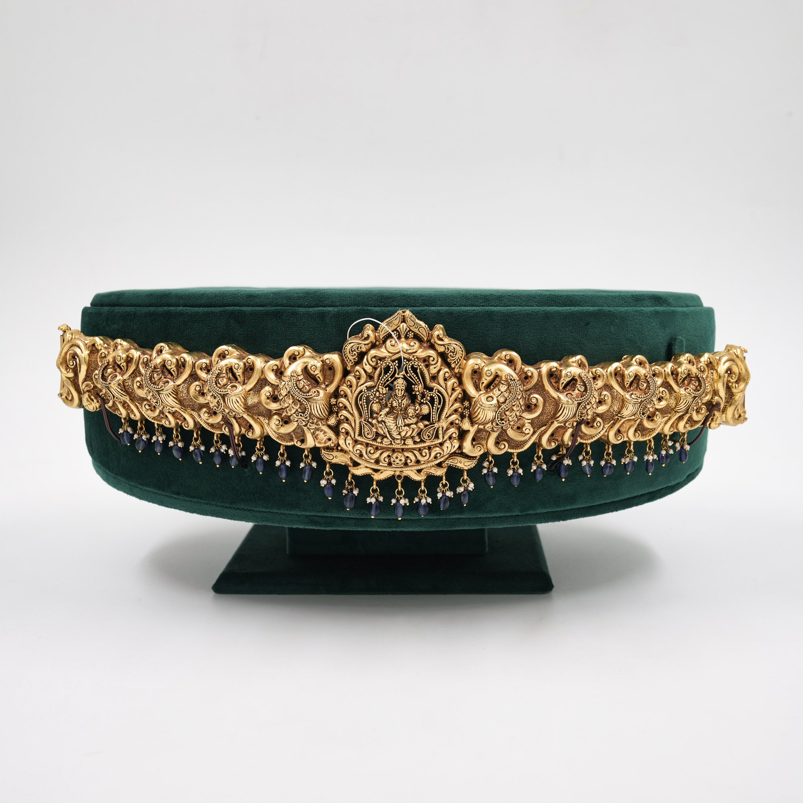 Raag Silver Jewellery - Gold Polished Lakshmi Belt
