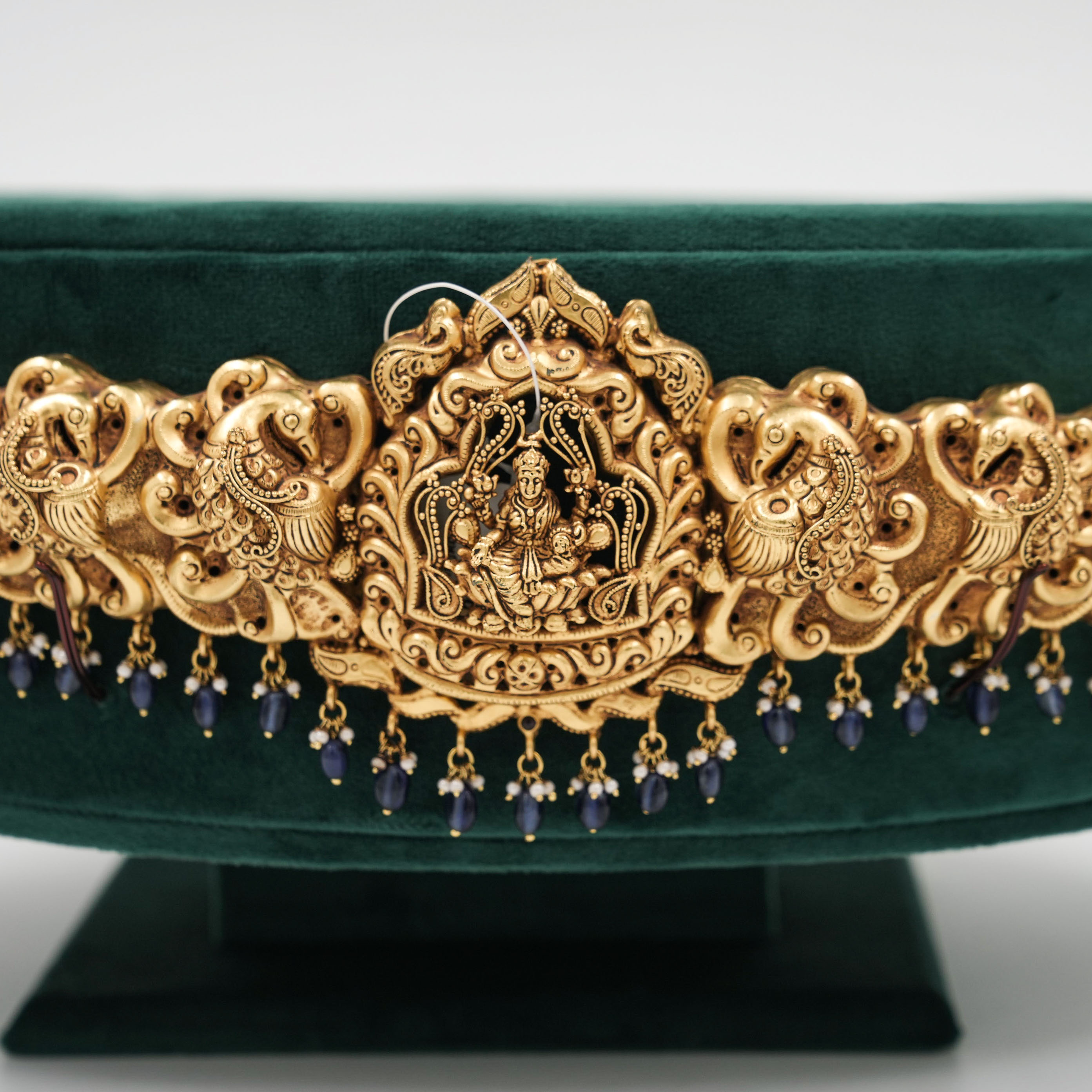 Raag Silver Jewellery - Gold Polished Lakshmi Belt
