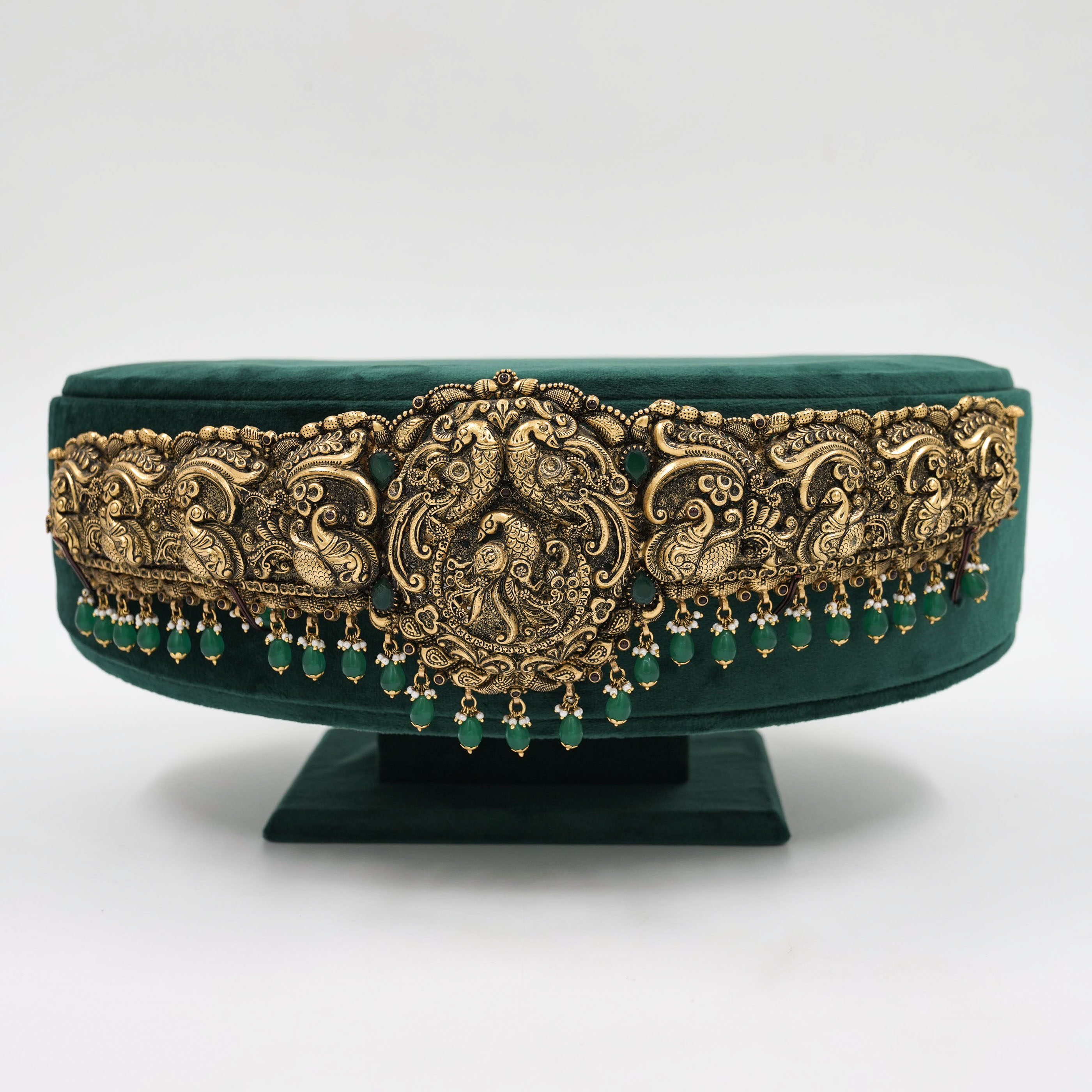 Raag Silver Jewellery - Silver Peacock Belt