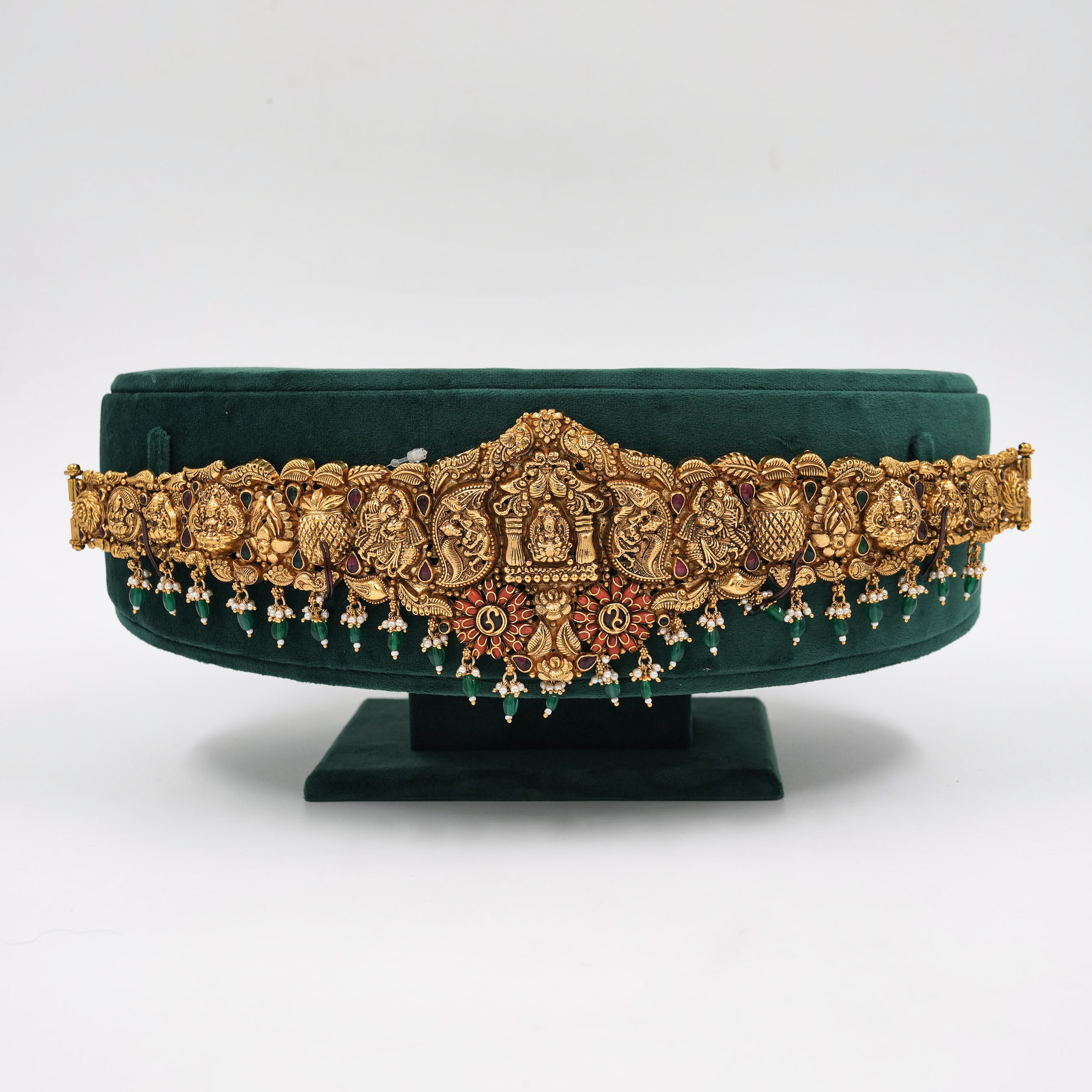 Raag Silver Jewellery - Silver Kempu Belt