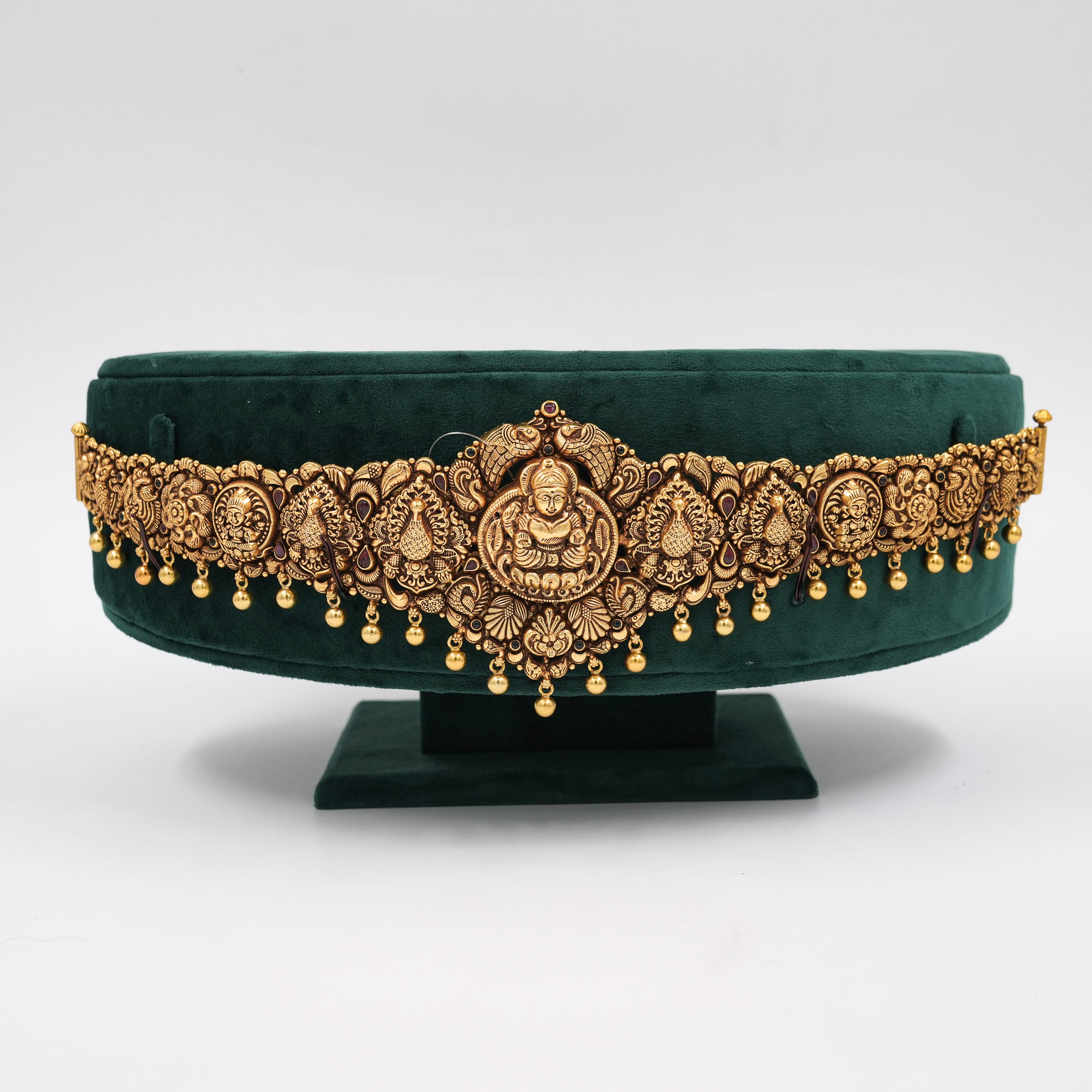 Raag Silver Jewellery - Gold Polished Hip Belt