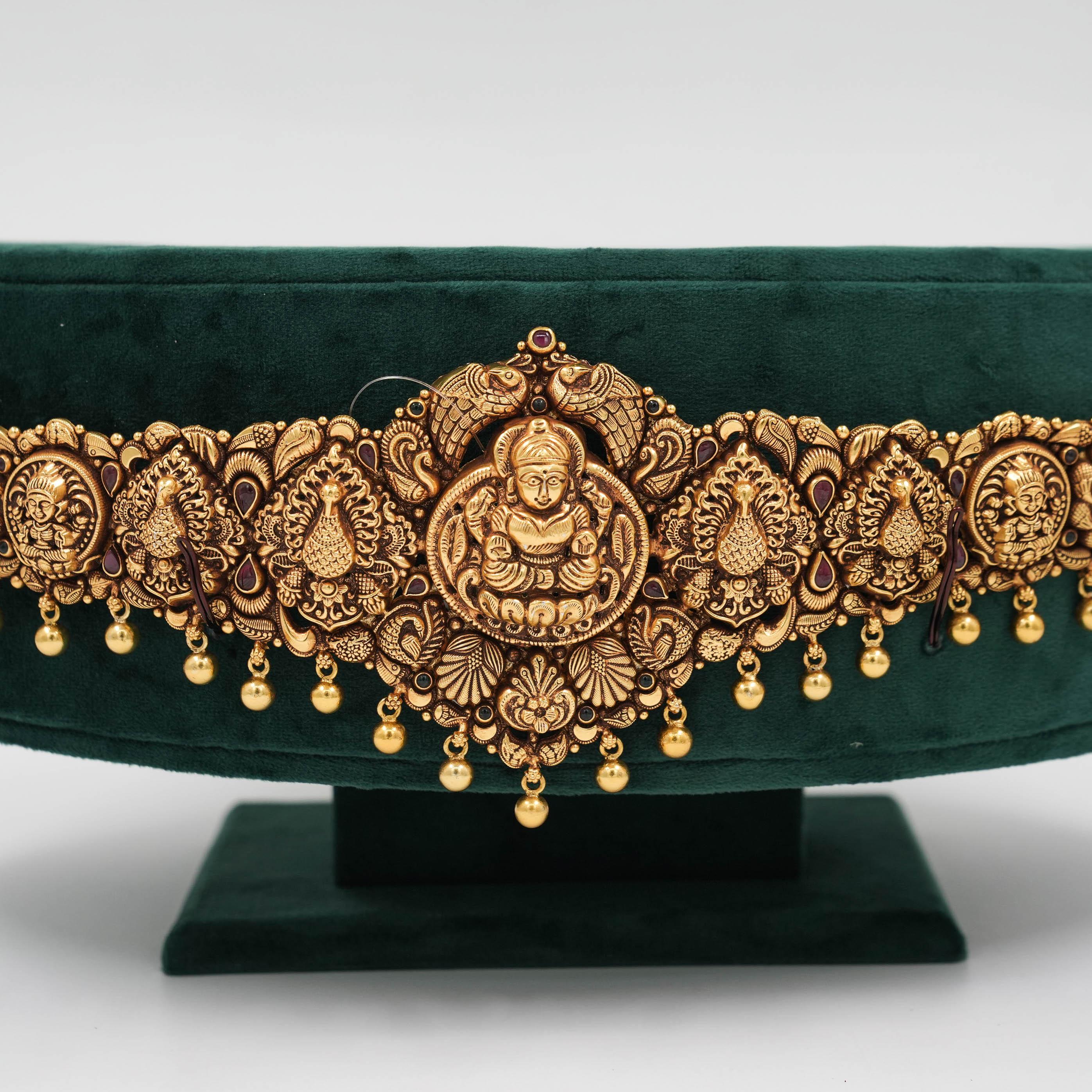 Raag Silver Jewellery - Gold Polished Hip Belt