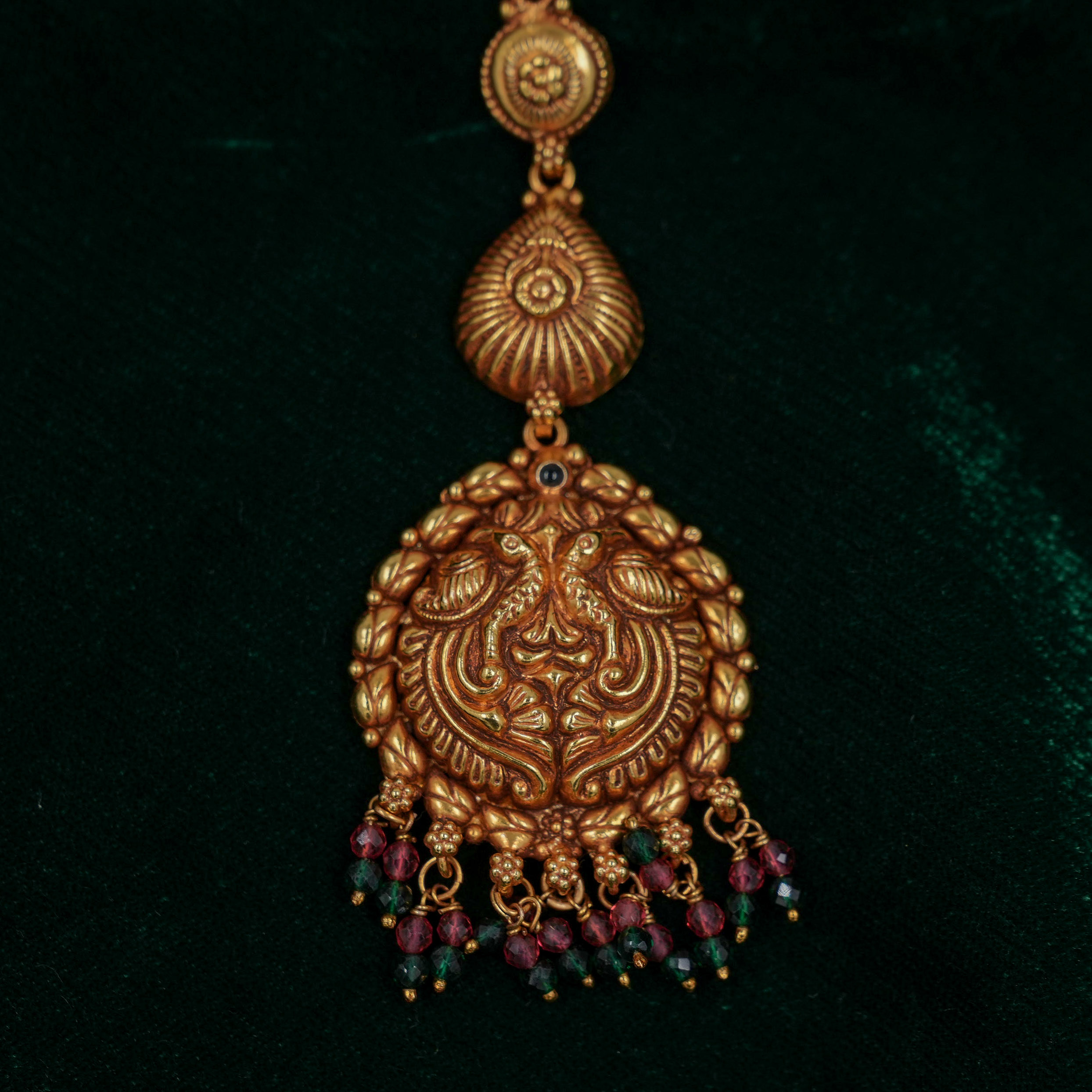 Raag Silver Jewellery - Gold Maang Tikka