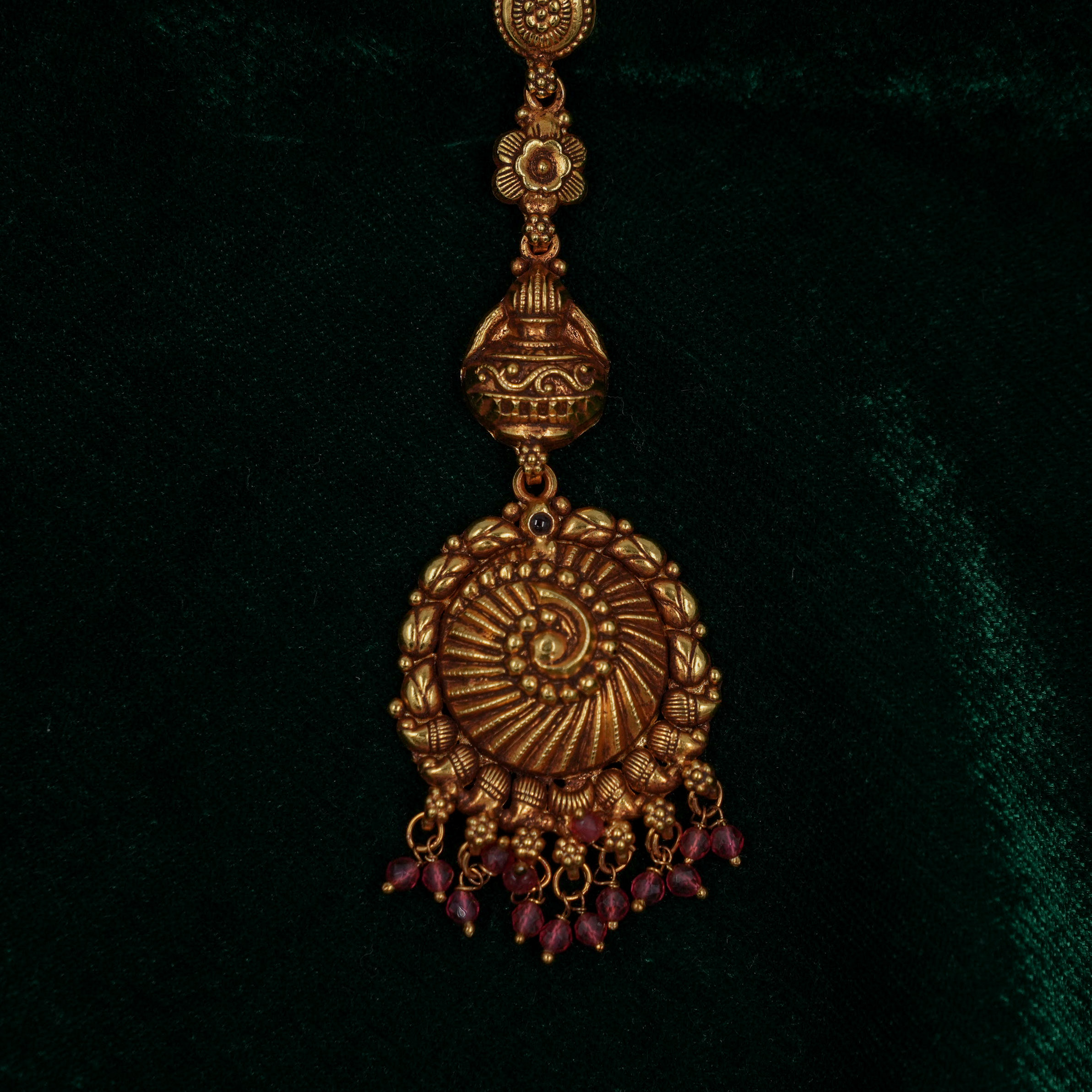 Raag Silver Jewellery - Gold Maang Tikka