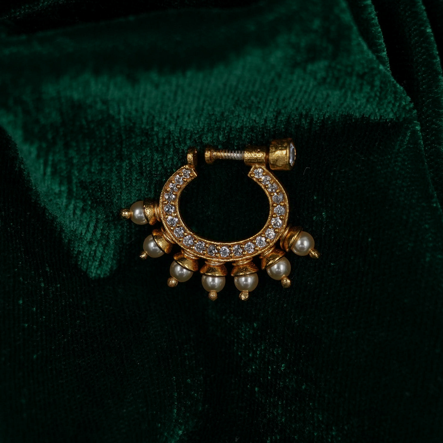 Raag Silver Jewellery - Silver Nose Pin