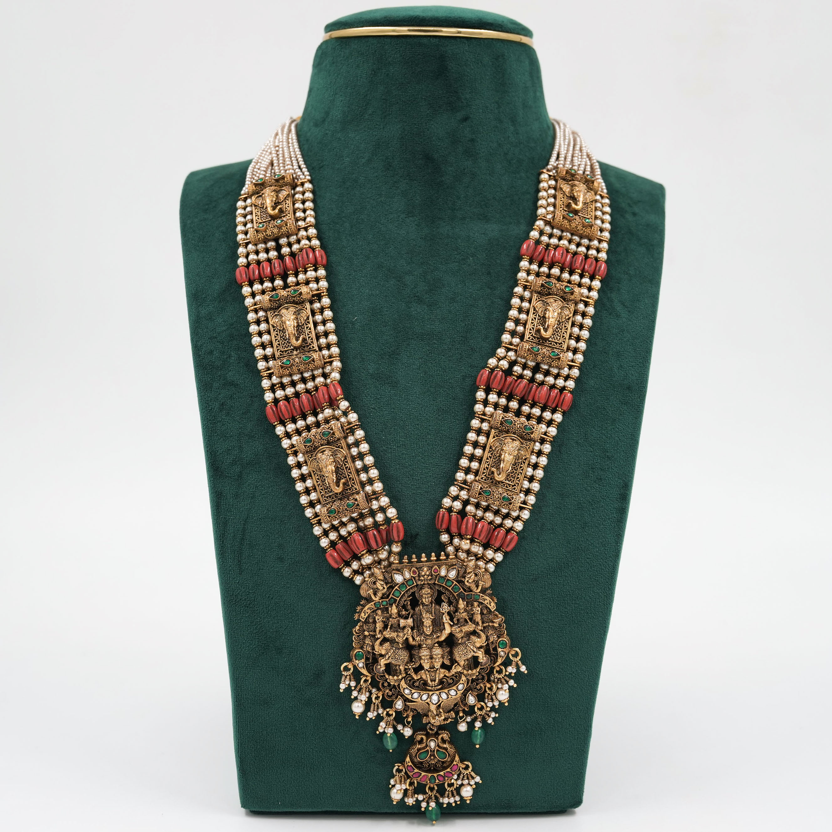 Raag Silver Jewellery - Silver Temple Necklace