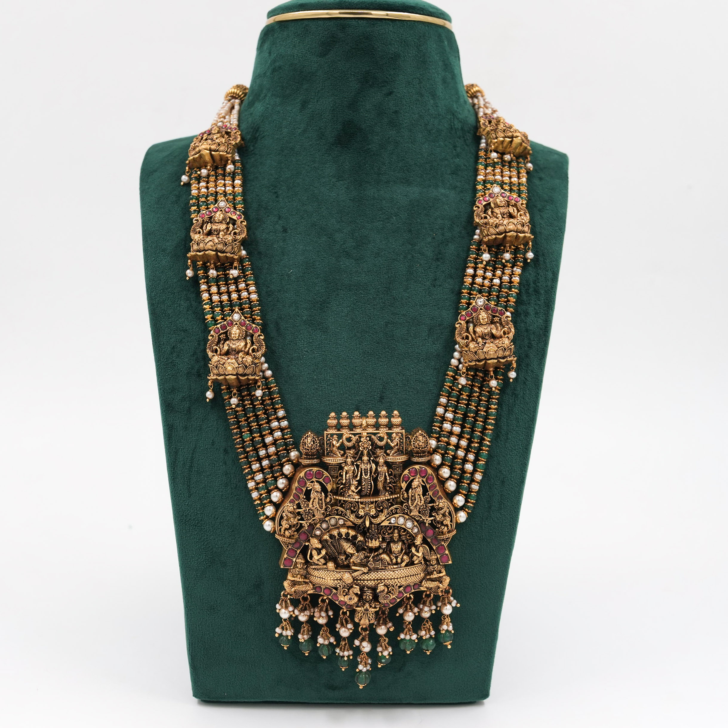 Raag Silver Jewellery - Silver Temple Necklace