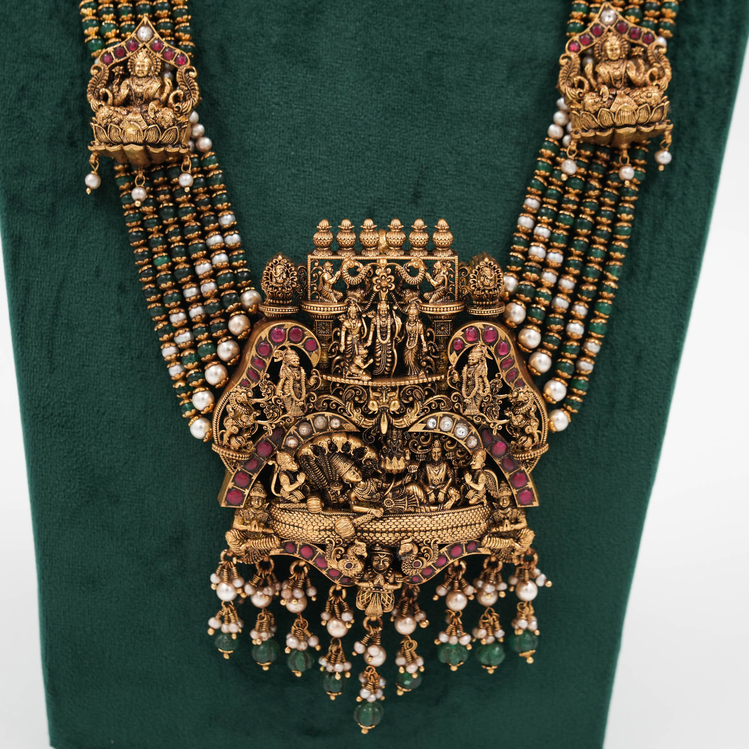 Raag Silver Jewellery - Silver Temple Necklace