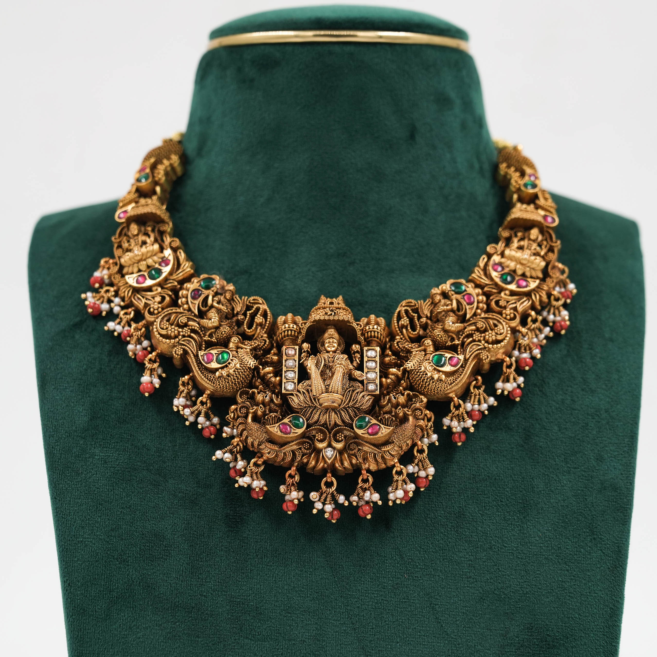 Raag Silver Jewellery - Silver Lakshmi Necklace