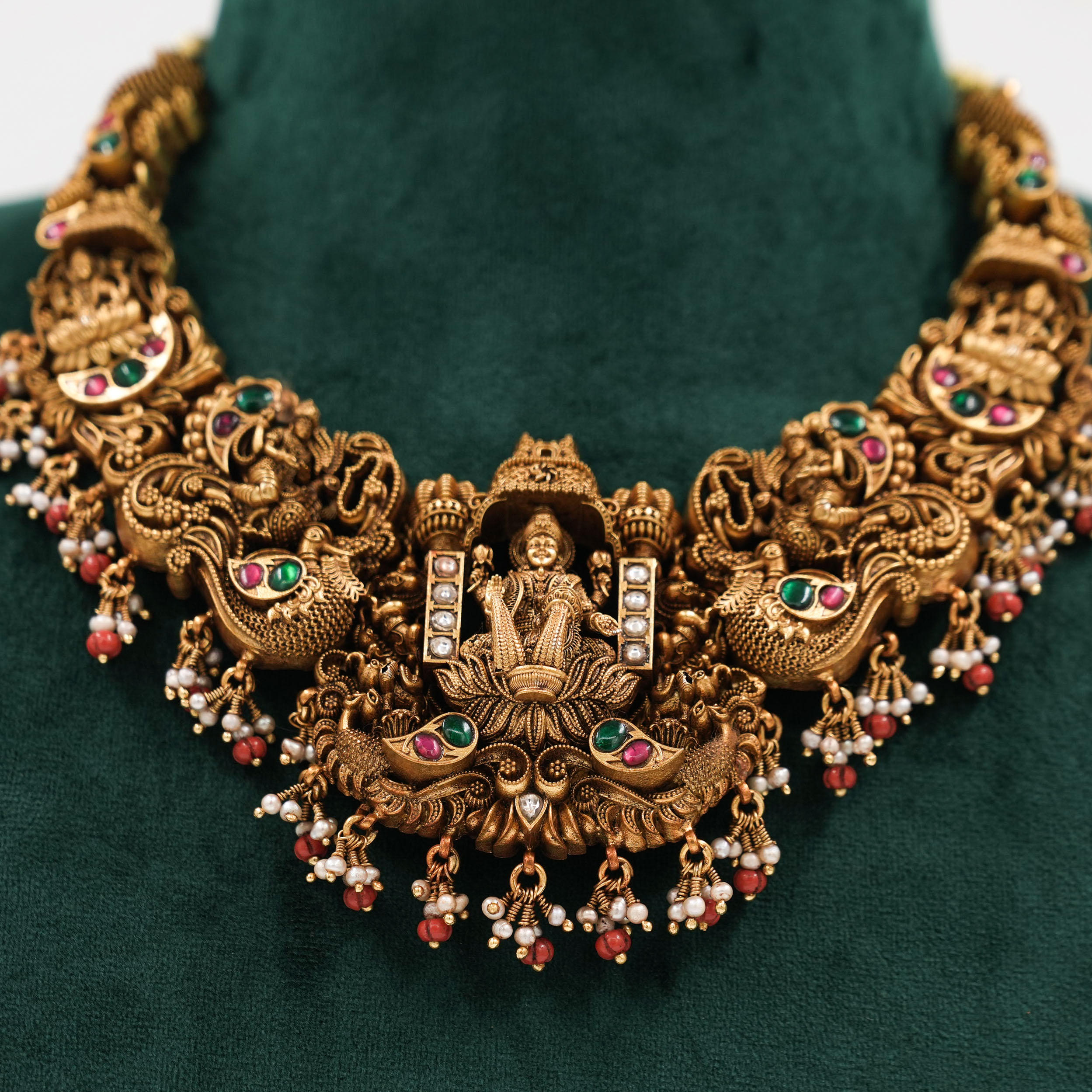 Raag Silver Jewellery - Silver Lakshmi Necklace