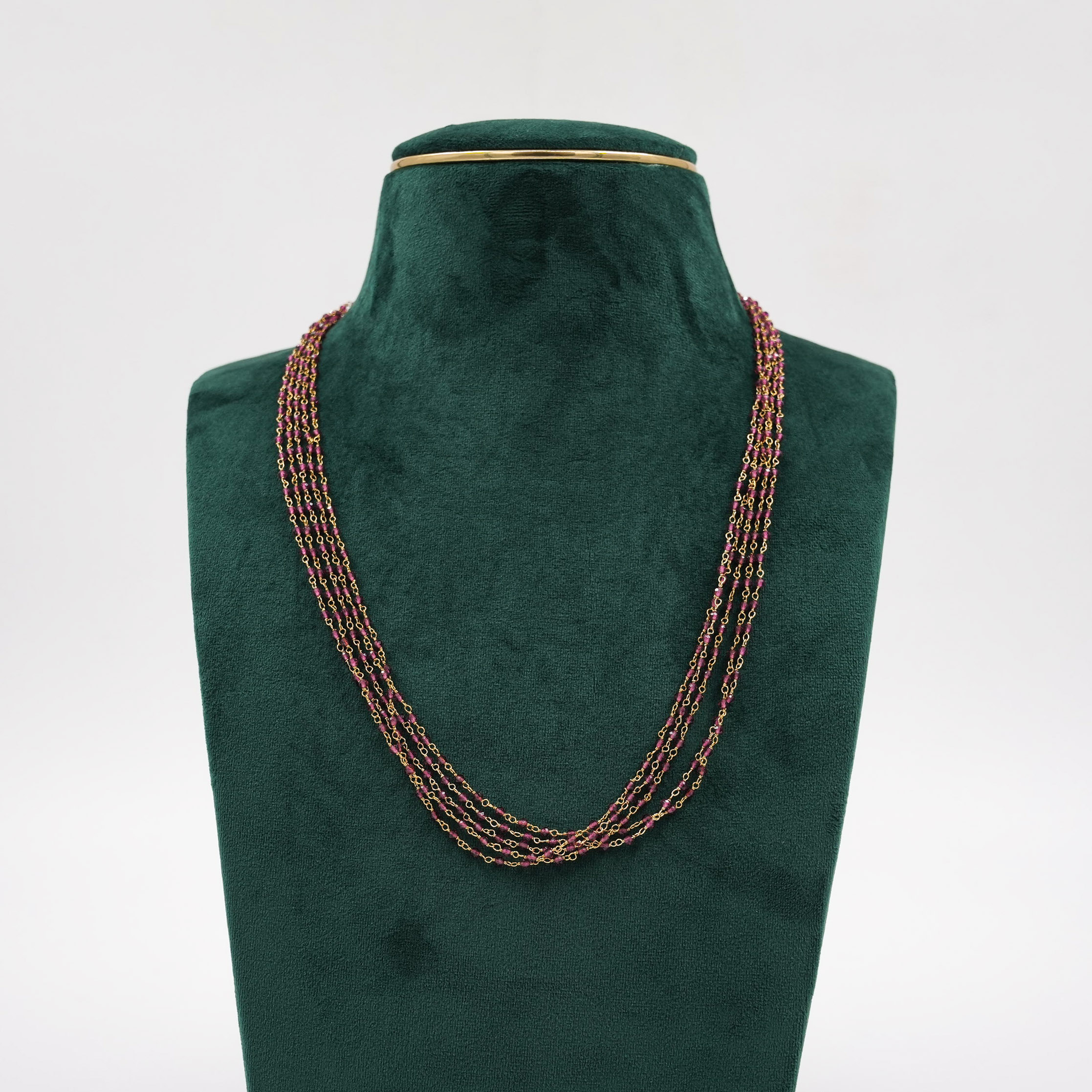 Raag Silver Jewellery - Beaded Silver Necklace