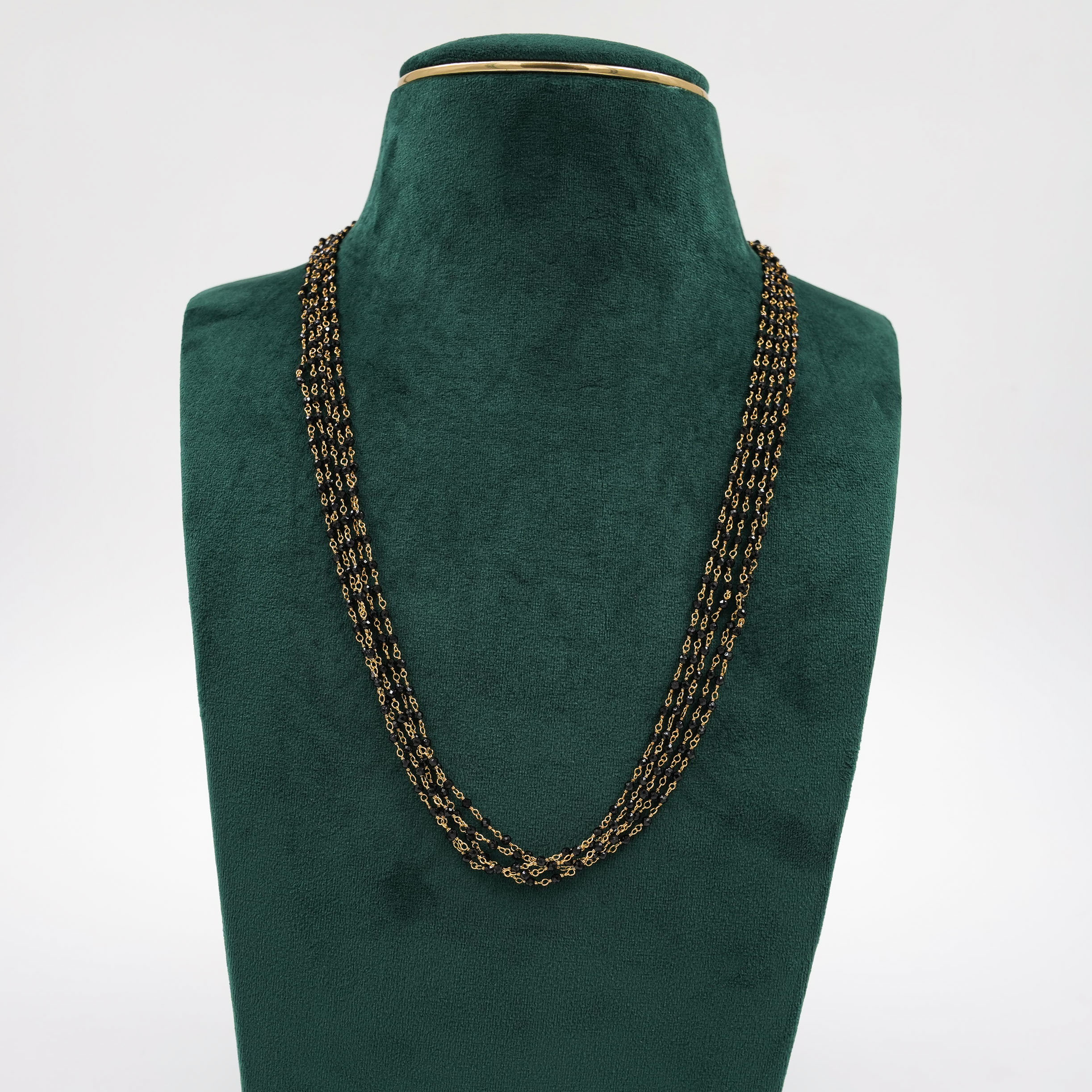 Raag Silver Jewellery - Beaded Silver Necklace