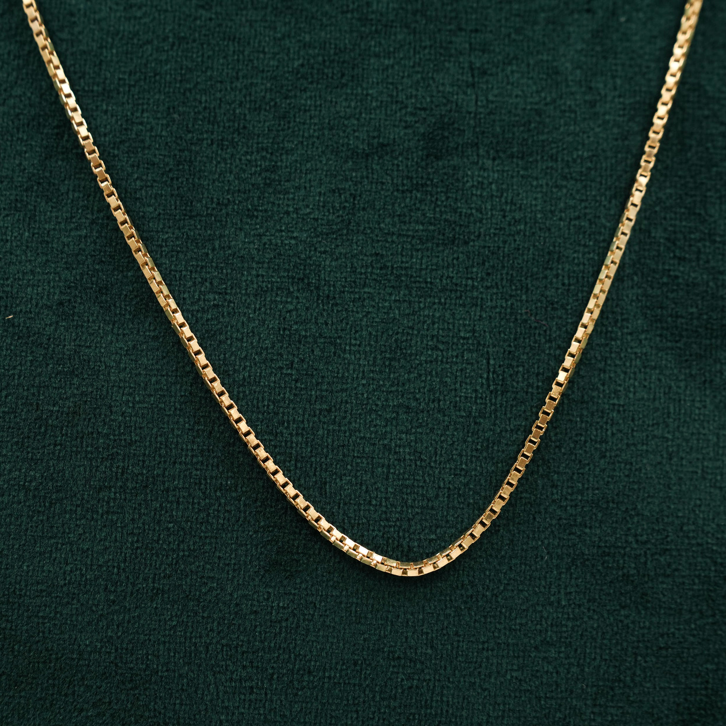 Raag Silver Jewellery - Giold Box Chain