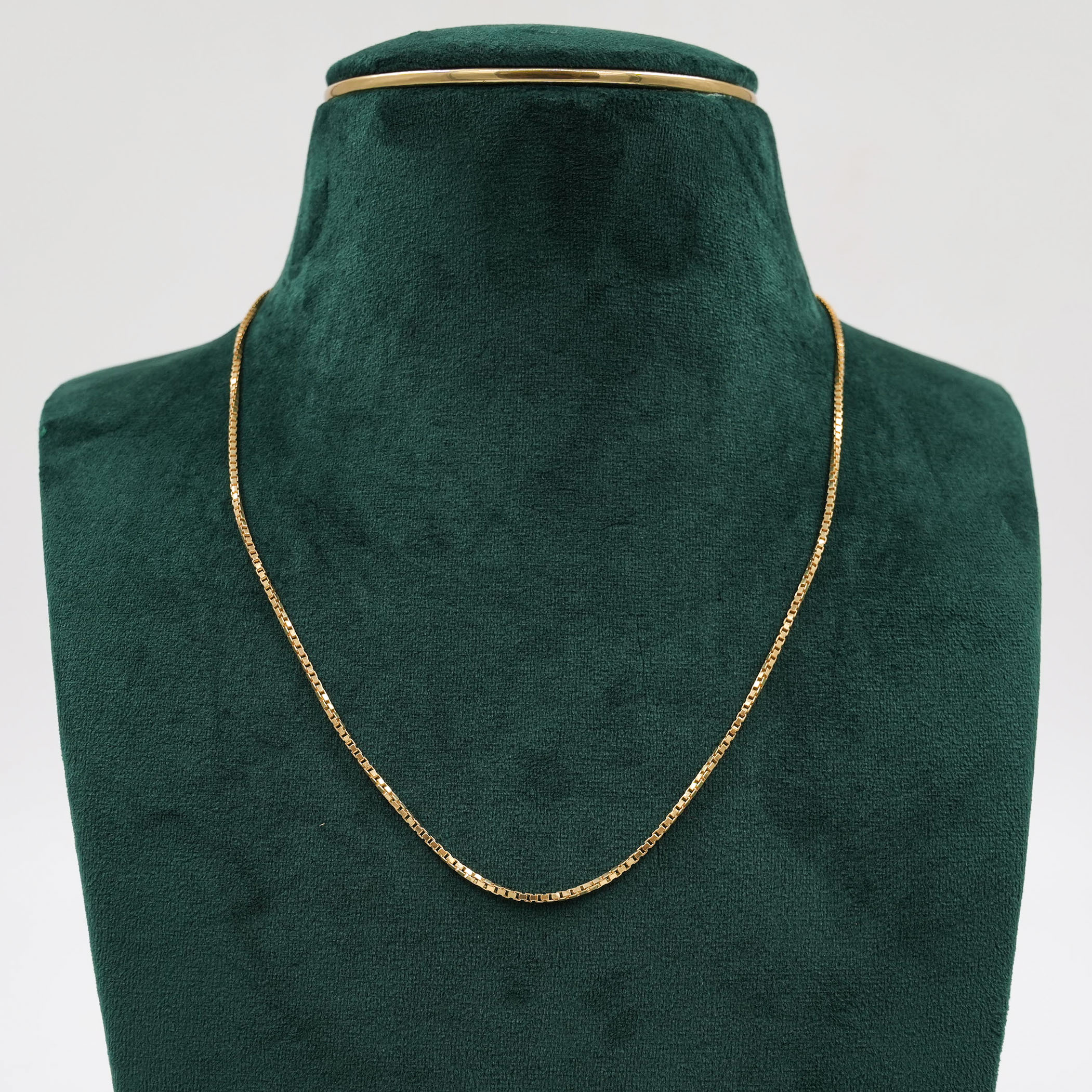 Raag Silver Jewellery - Gold Box Chain