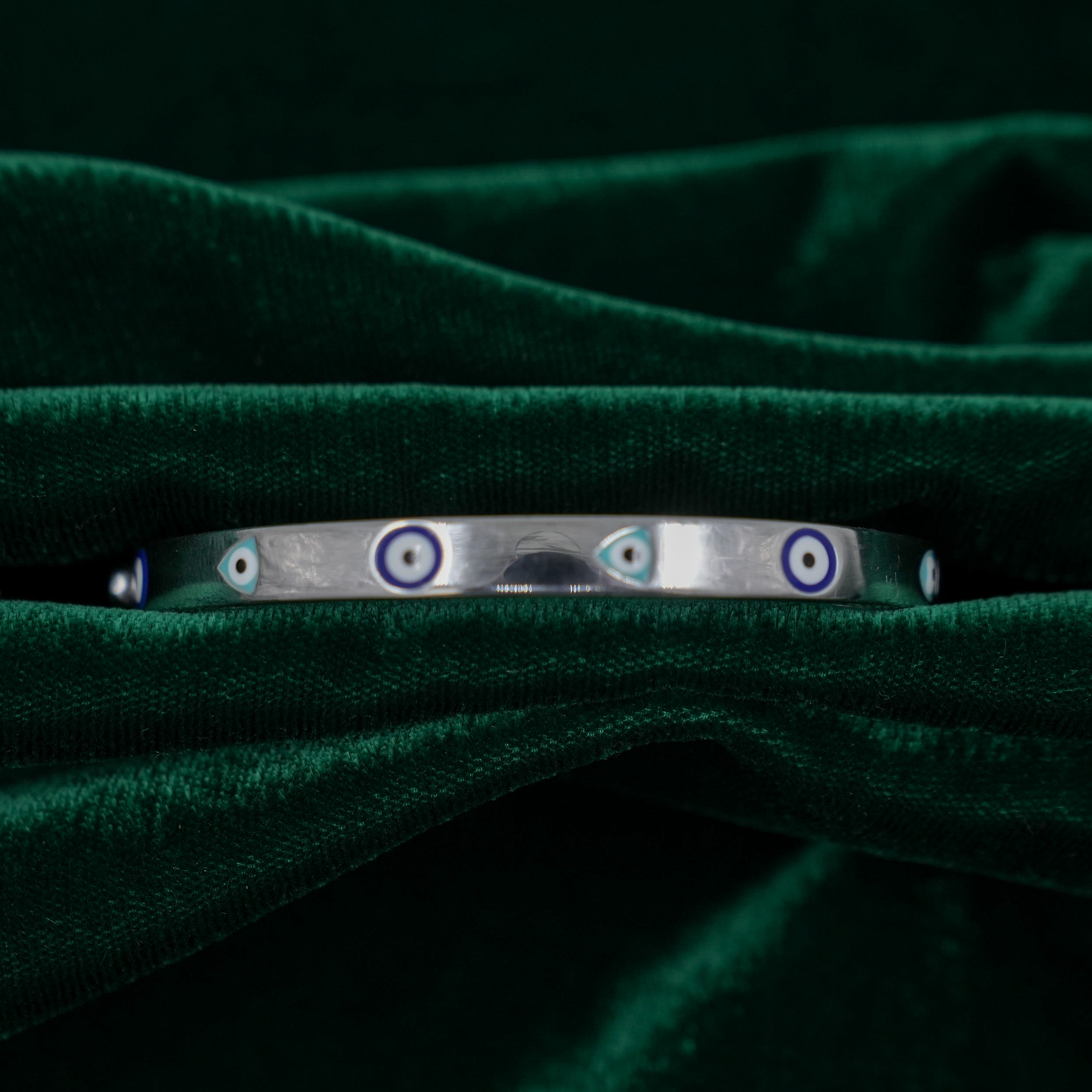 Raag Silver Jewellery - Silver Evil Bracelet