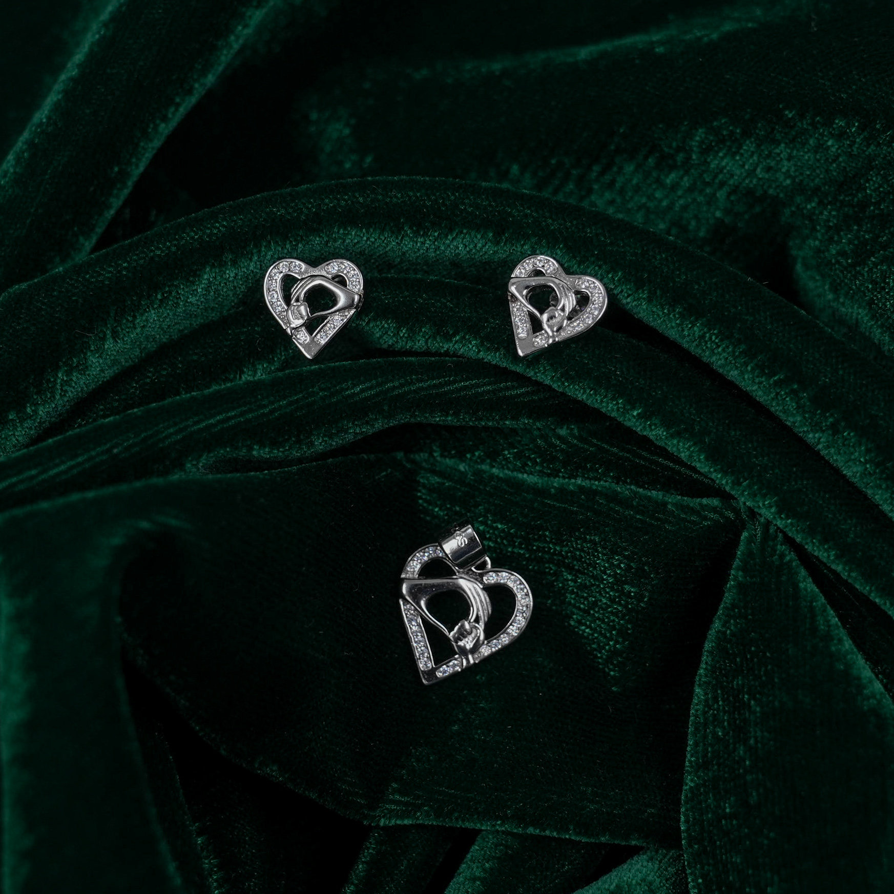 Raag Silver Jewellery - Silver Heart Pendant