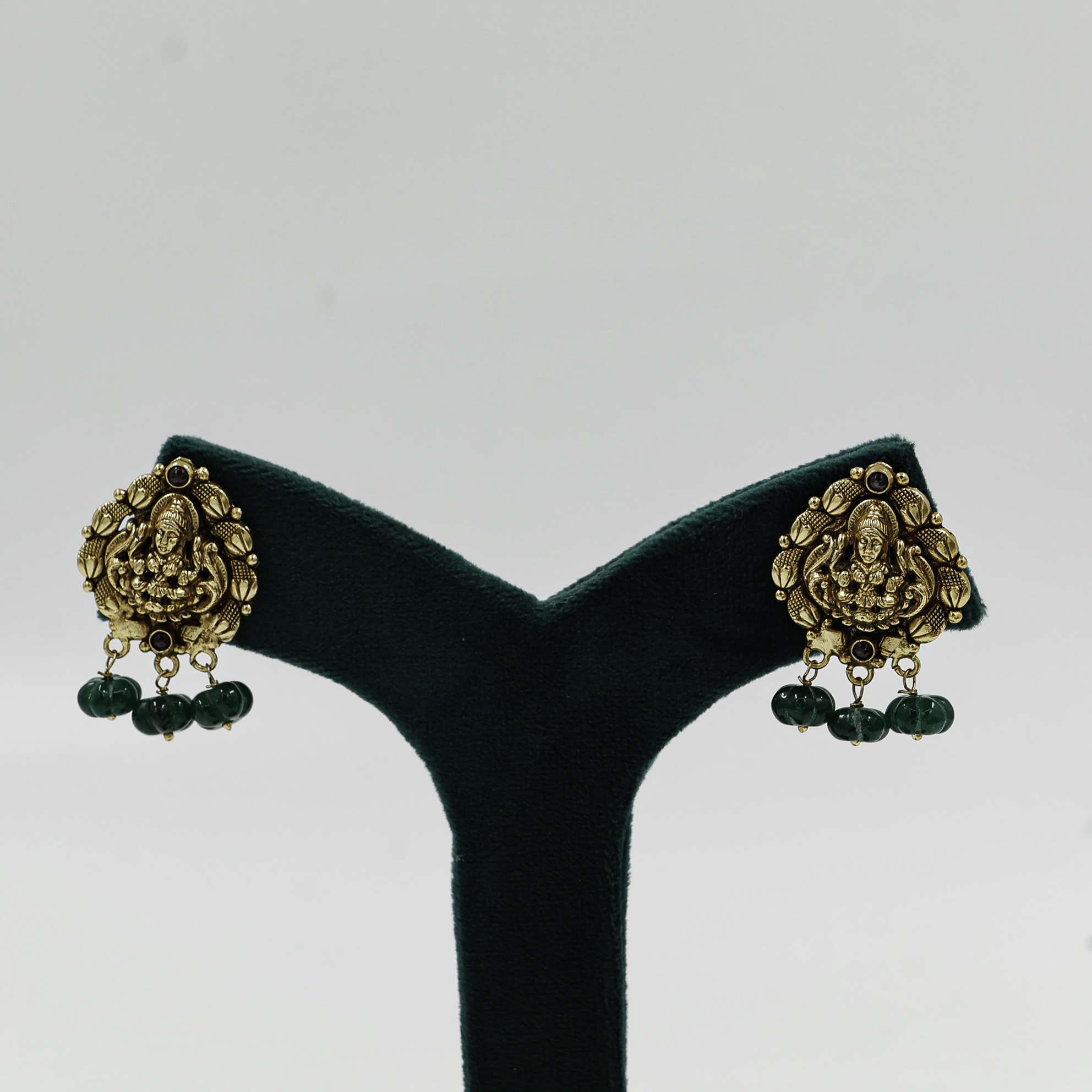 Lakshmi Silver Earrings