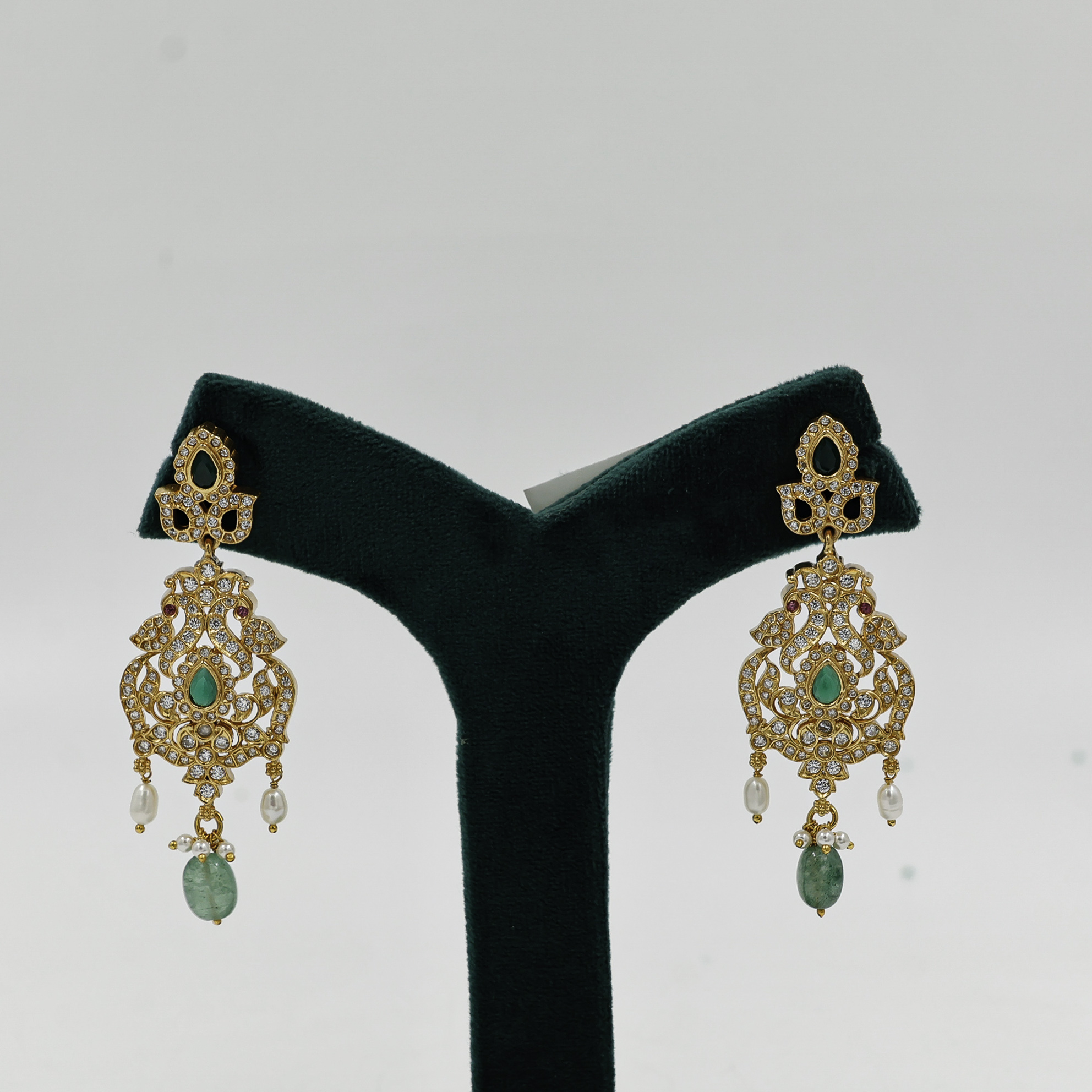 Emerald Drop Earrings
