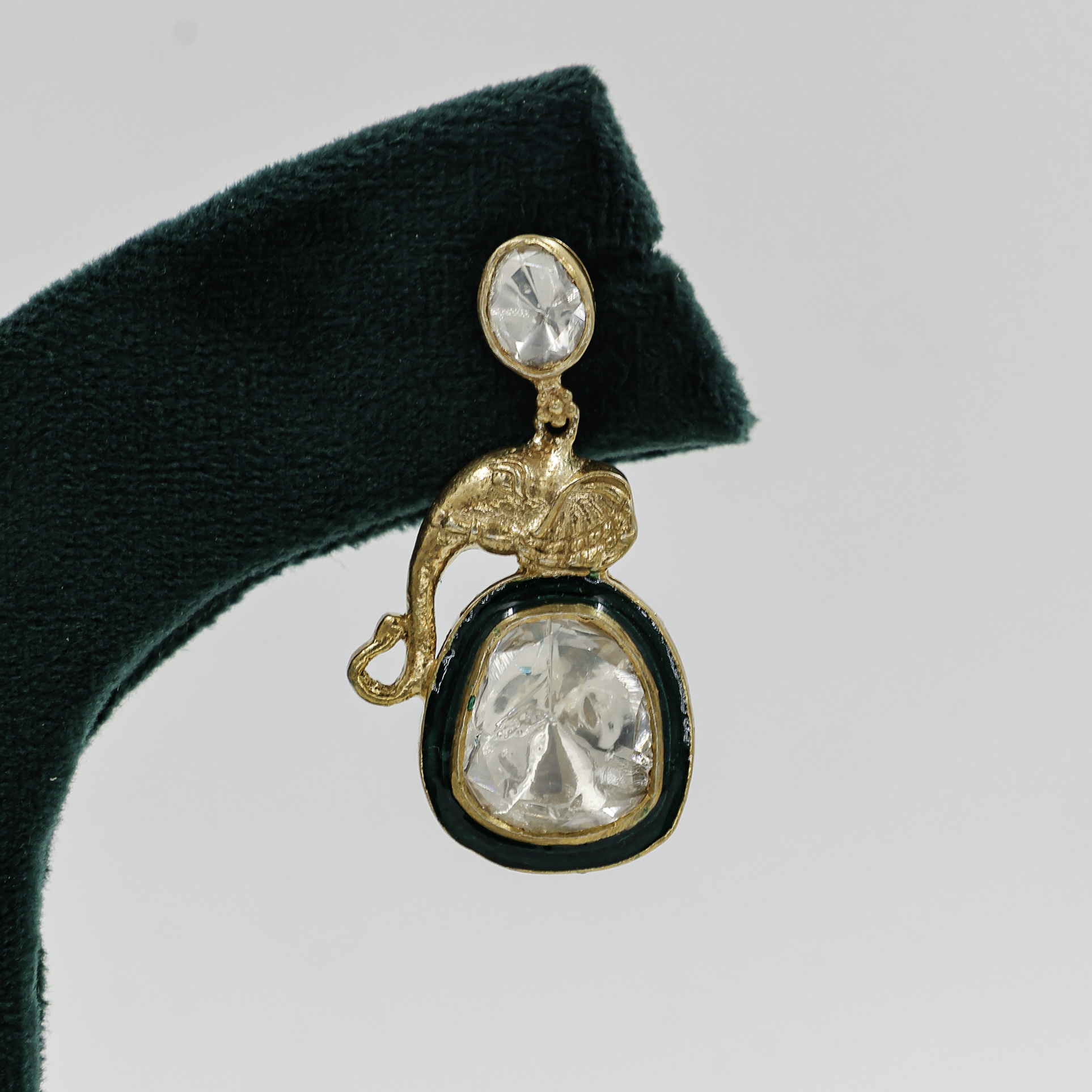 Raag Silver Jewellery - Elephant Silver Earring