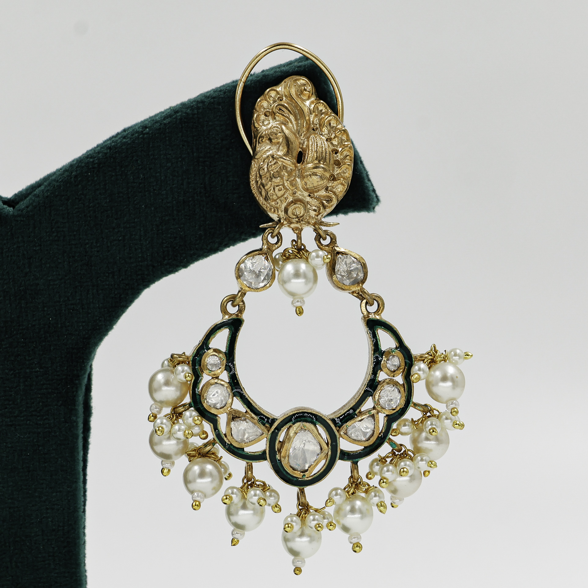 Raag Silver Jewellery - Pearl Drop Earrings