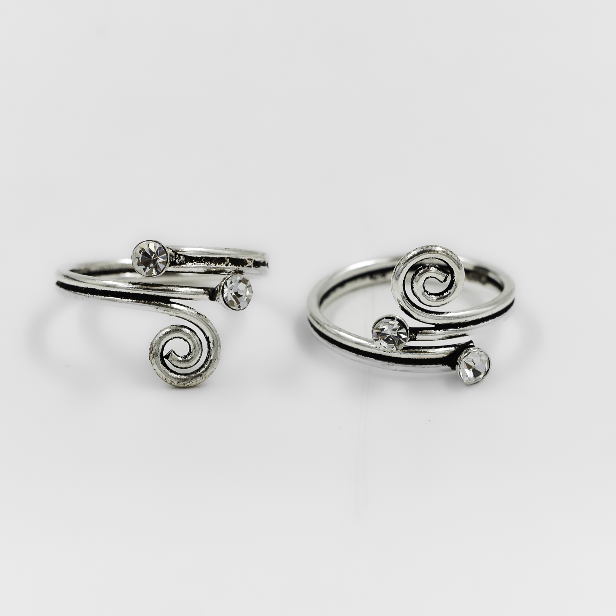 Silver Yin Yang Ring