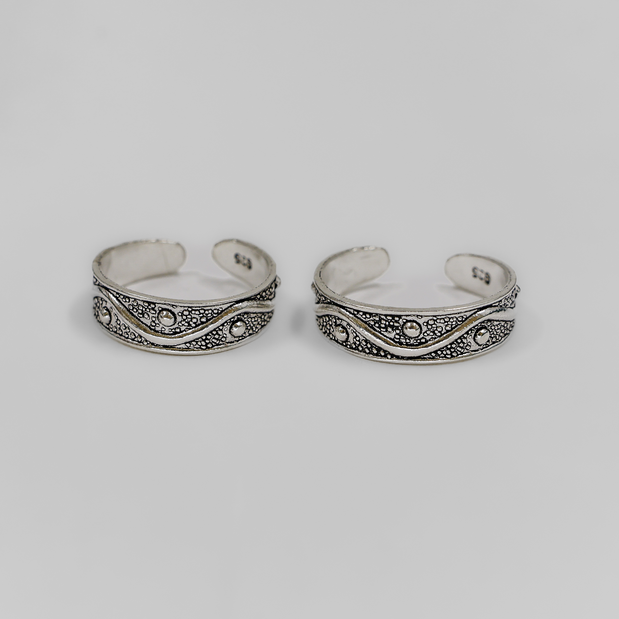 Raag Silver Jewellery - Silver Crown Ring