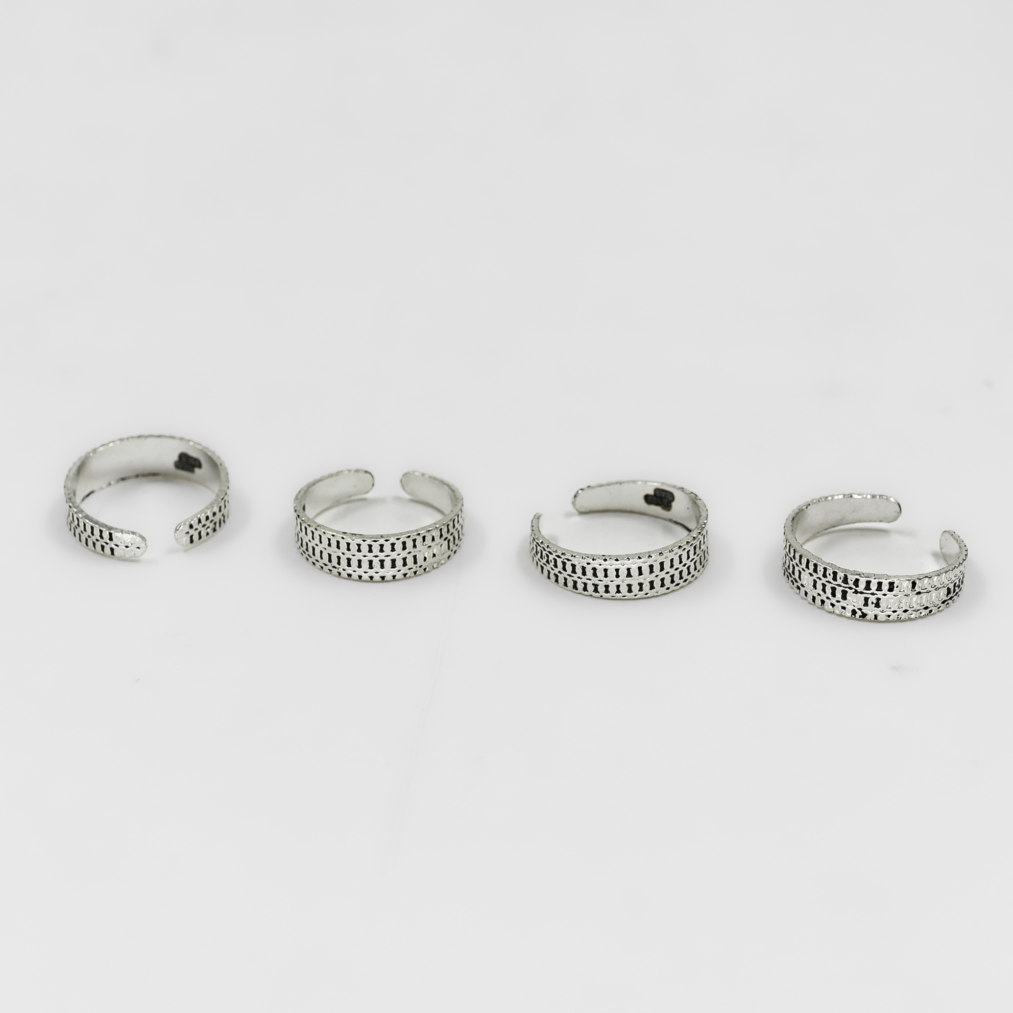 Raag Silver Jewellery - Gold Polished Silver Belt