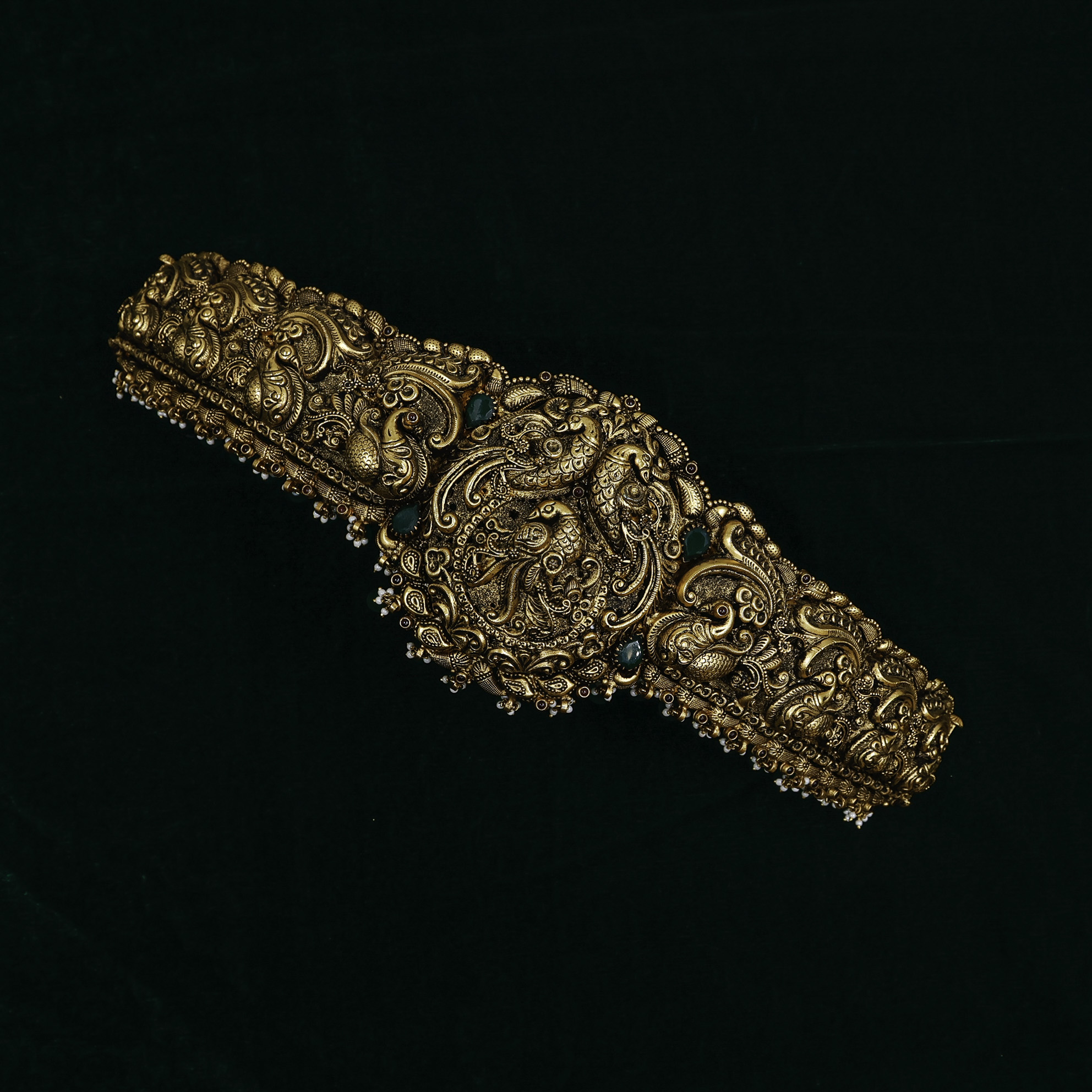 Silver Lakshmi Belt