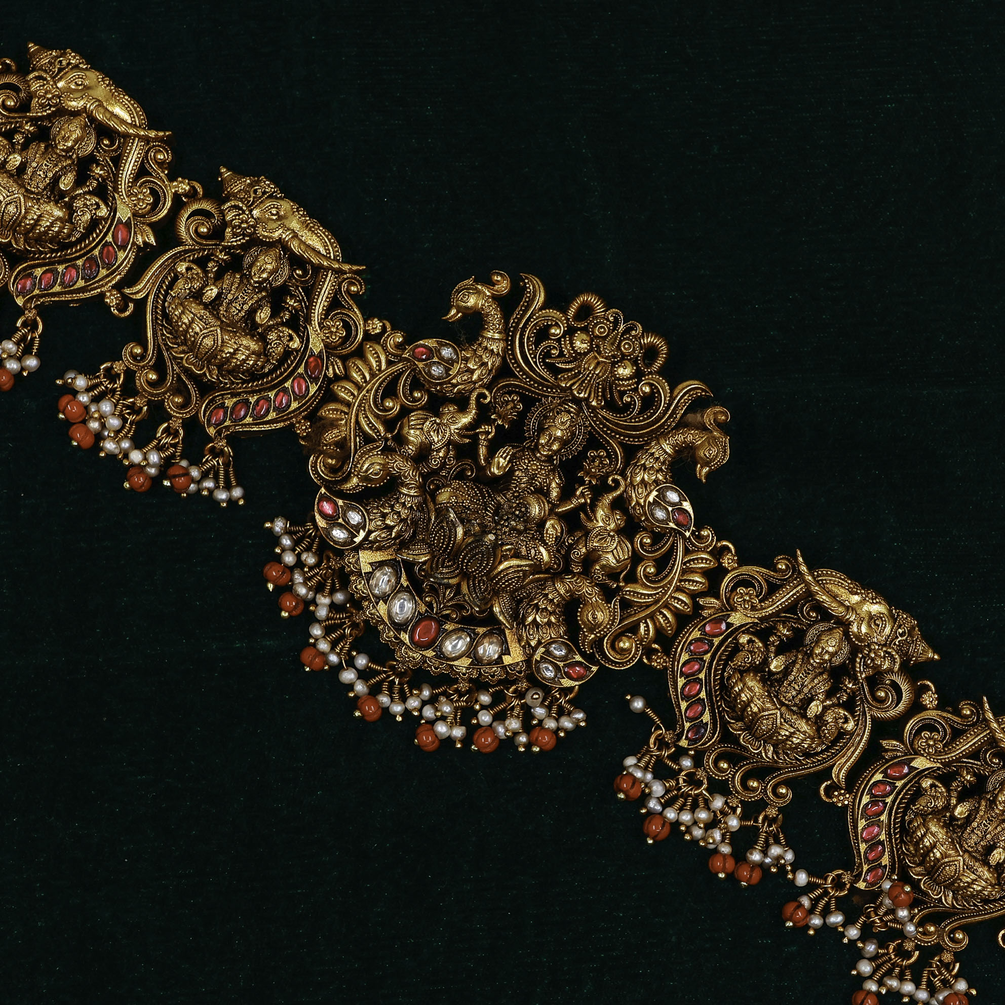 Raag Silver Jewellery - Gold Polished Silver Bracelet