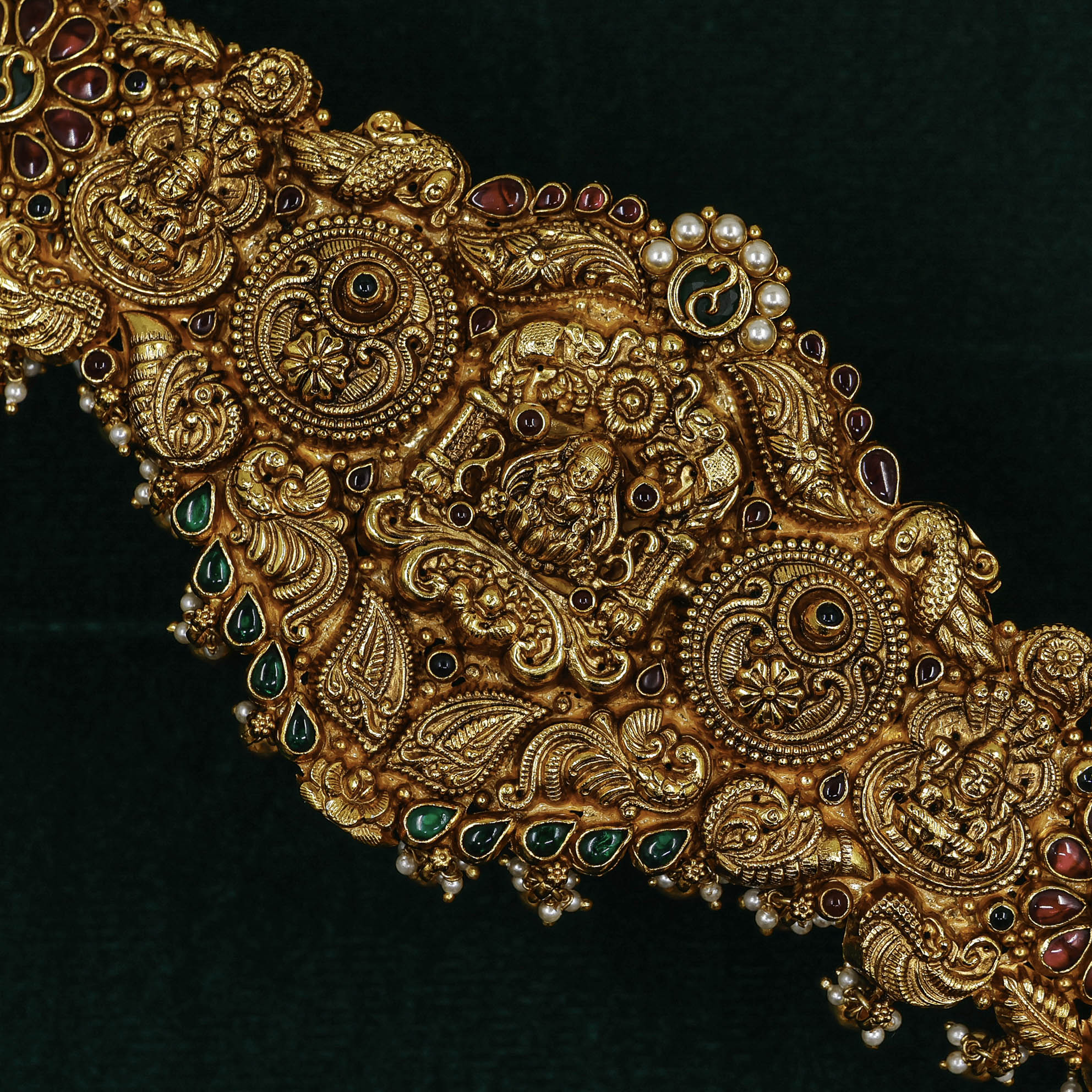 Raag Silver Jewellery - Temple Hip Belt