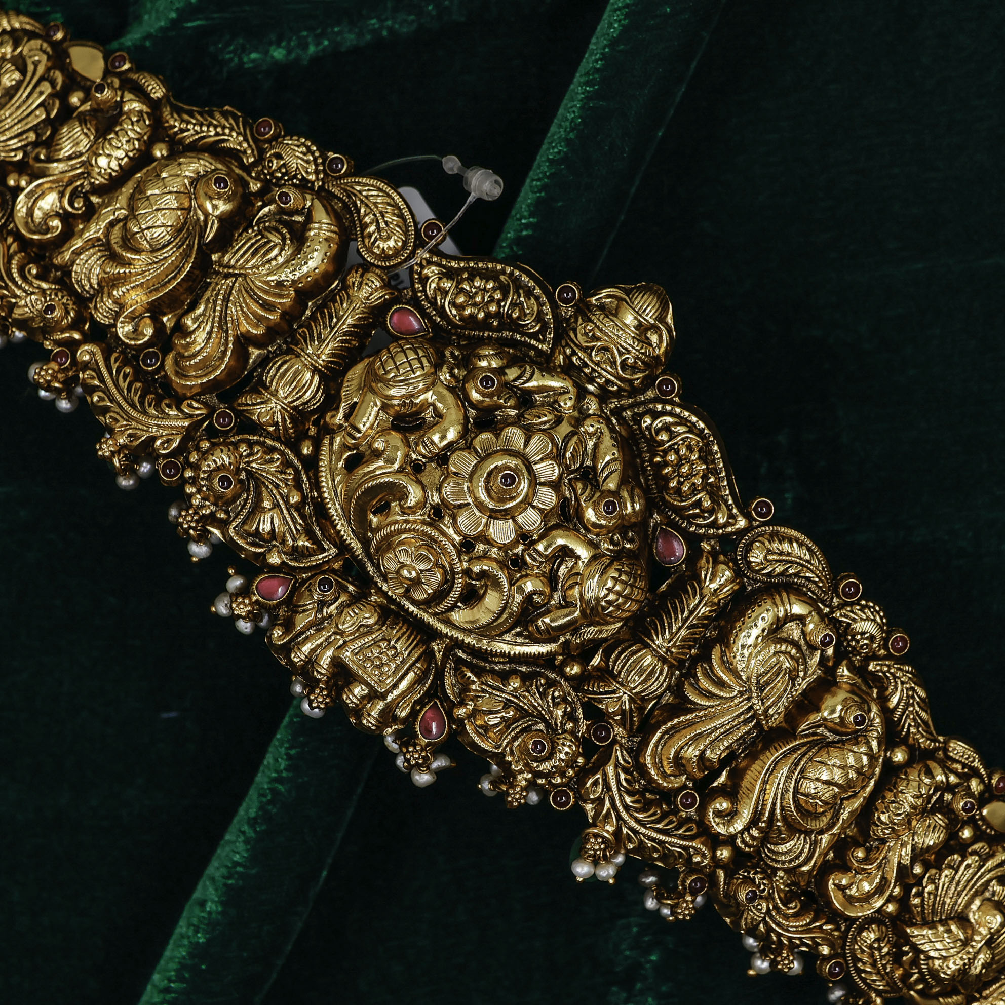 Raag Silver Jewellery - Silver Lakshmi Armlet