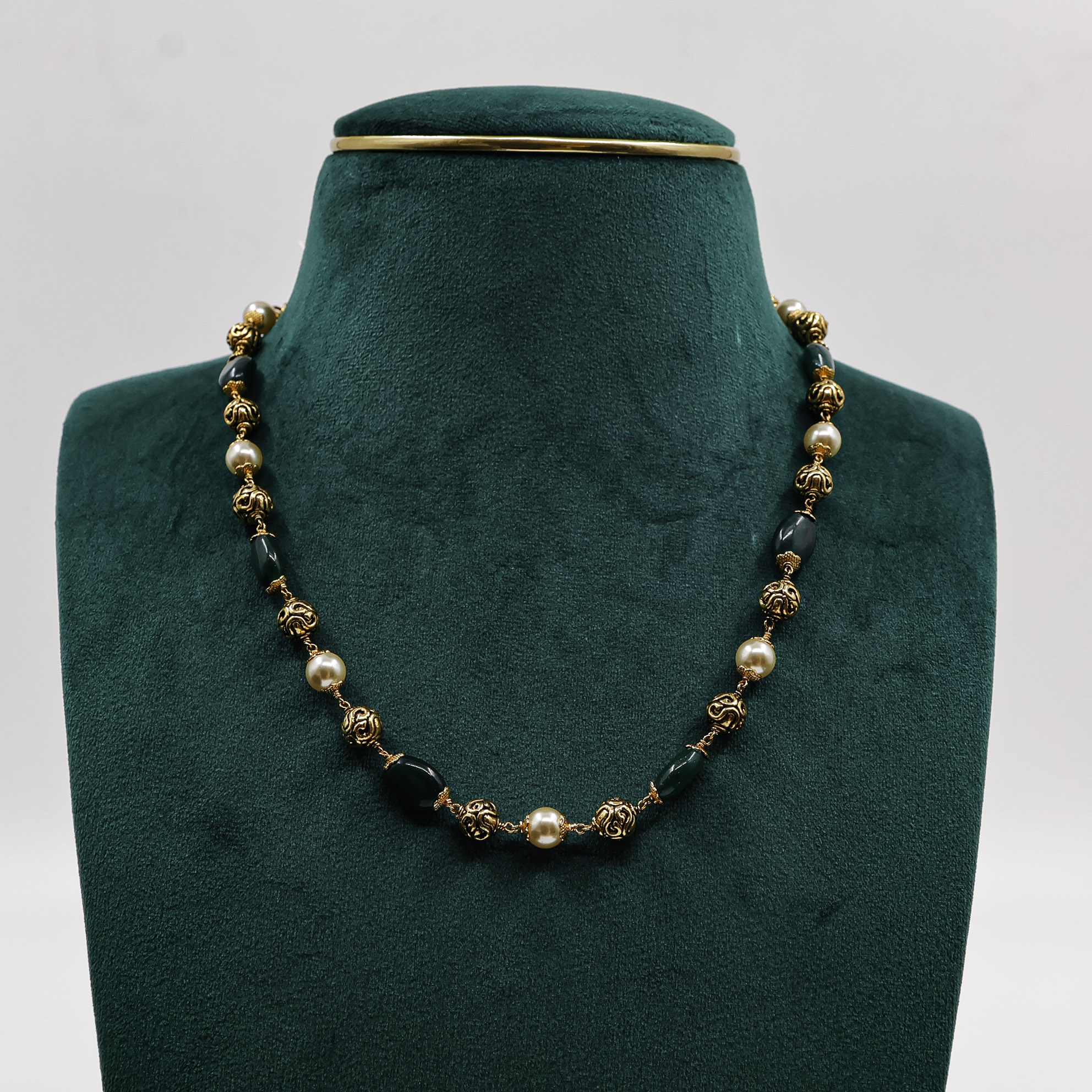 Coral Pearl Necklace