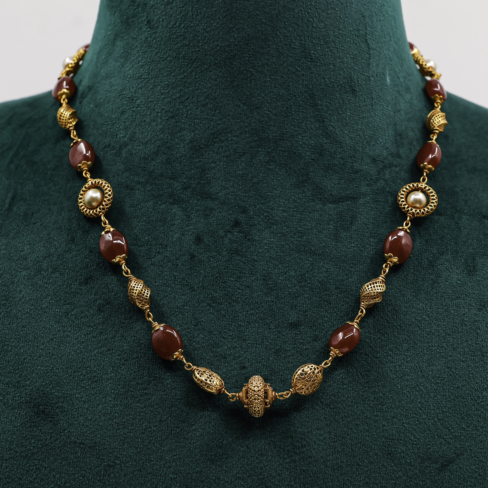 Raag Silver Jewellery - Beaded Necklace