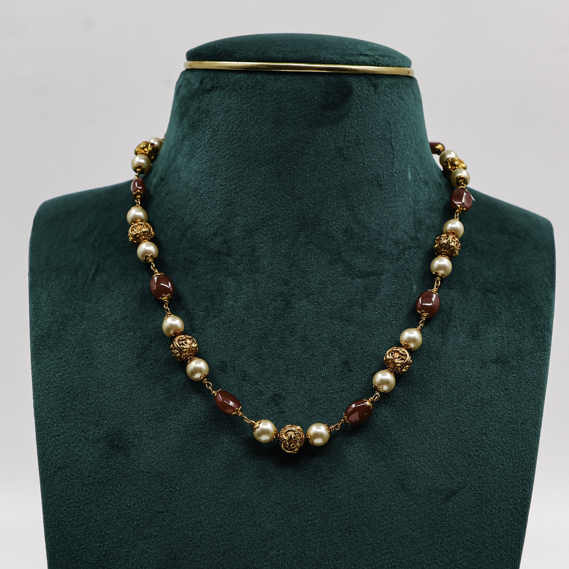 Raag Silver Jewellery - Beaded Necklace