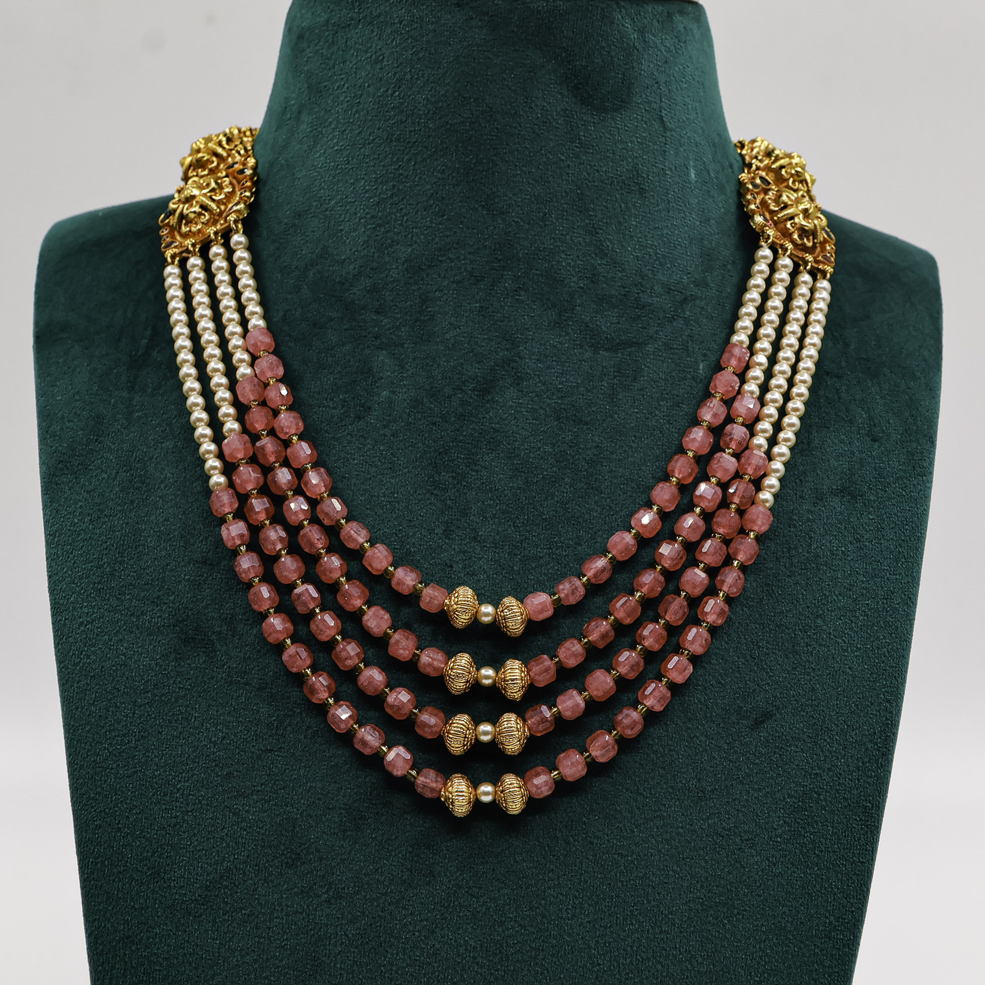 Raag Silver Jewellery - Beaded Layered Necklace