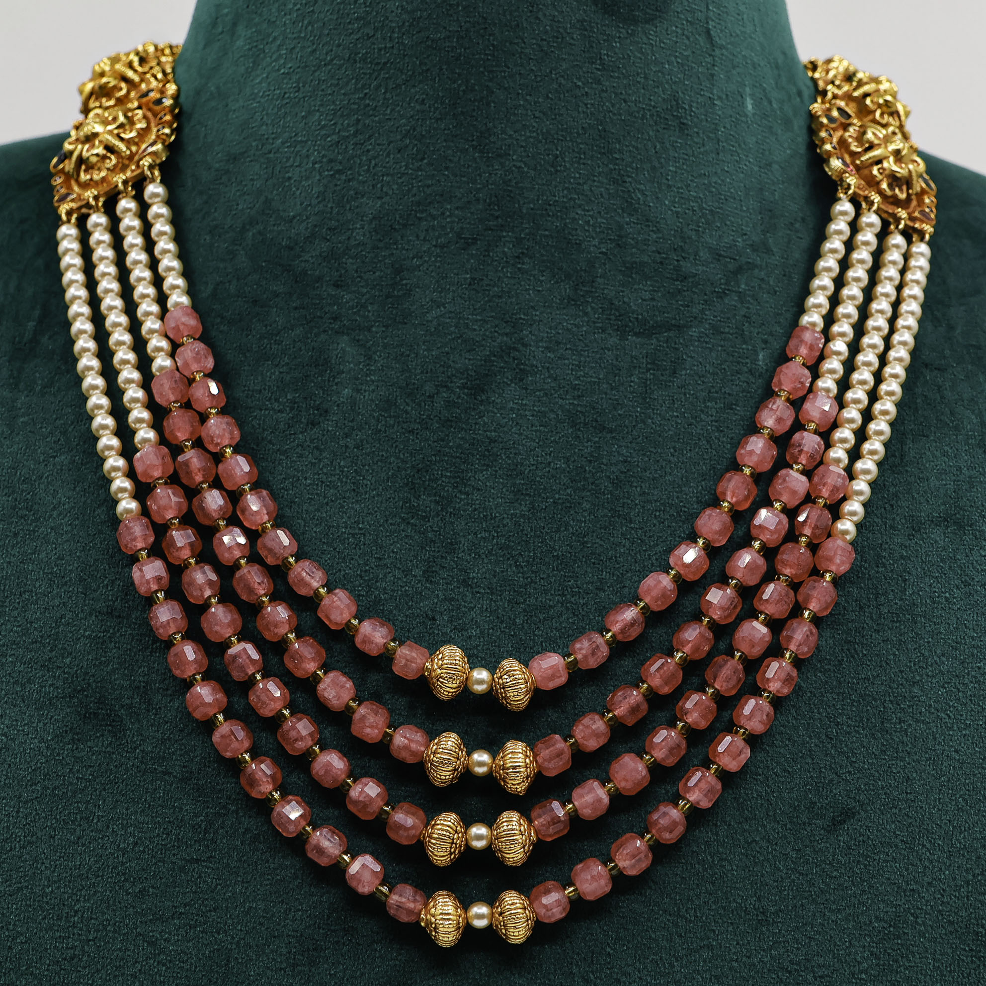 Raag Silver Jewellery - Beaded Layered Necklace