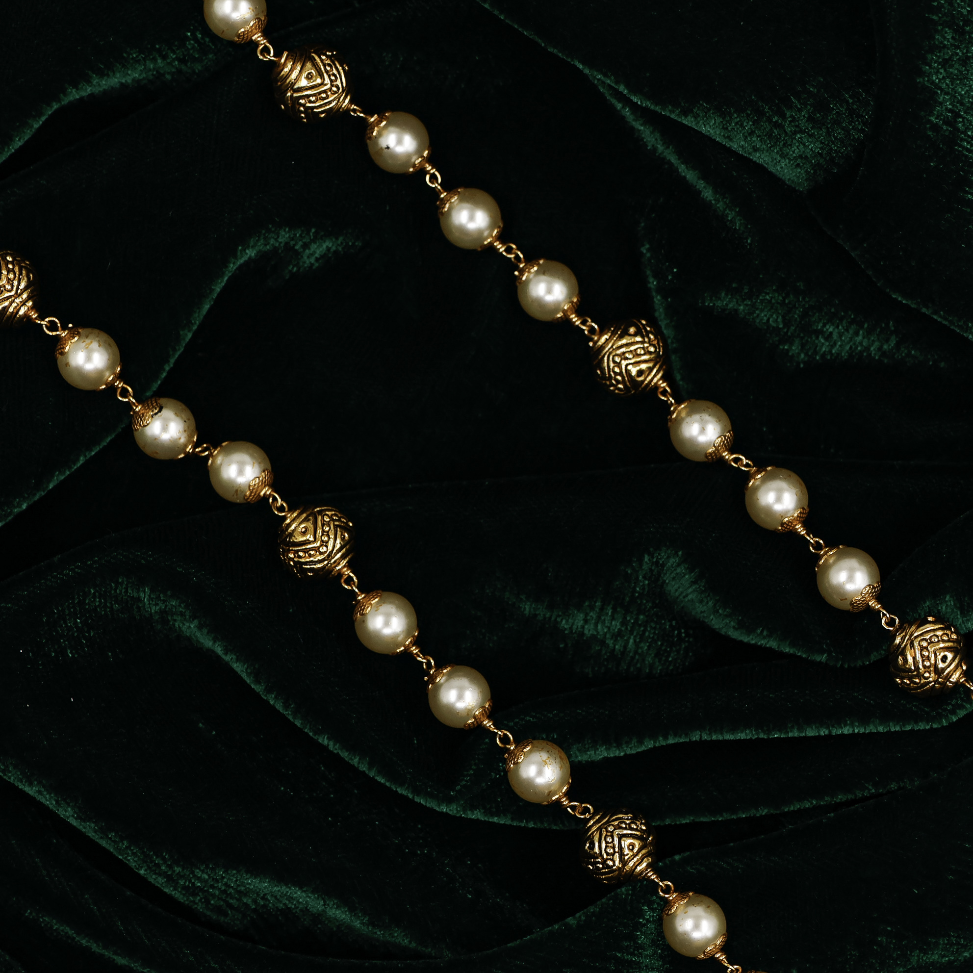 Raag Silver Jewellery - Pearl Beaded Bracelet